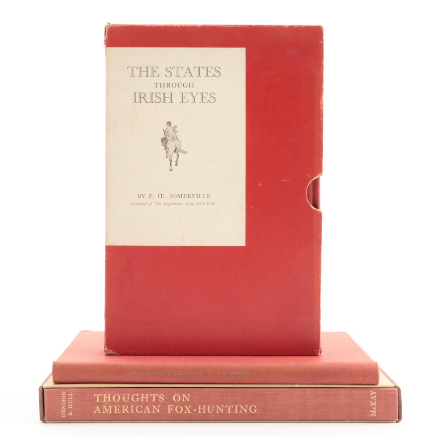 Signed Limited Edition "The States Through Irish Eyes" by E. Somerville and More