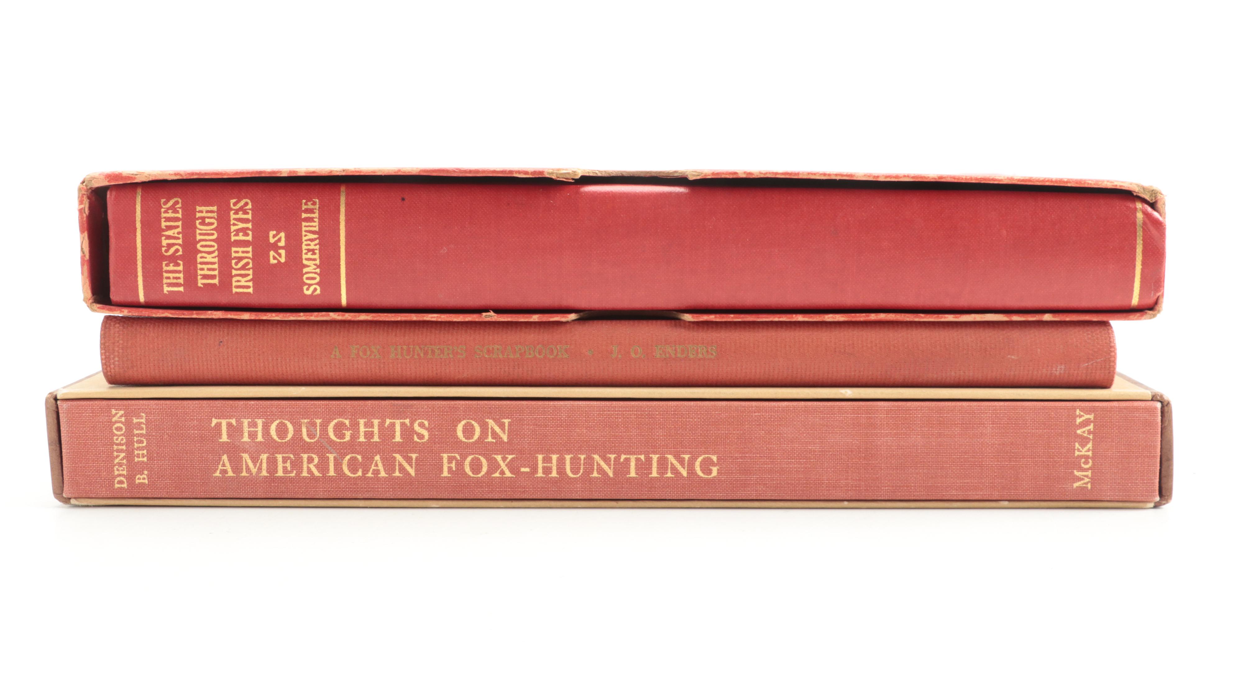 Signed Limited Edition "The States Through Irish Eyes" by E. Somerville and More