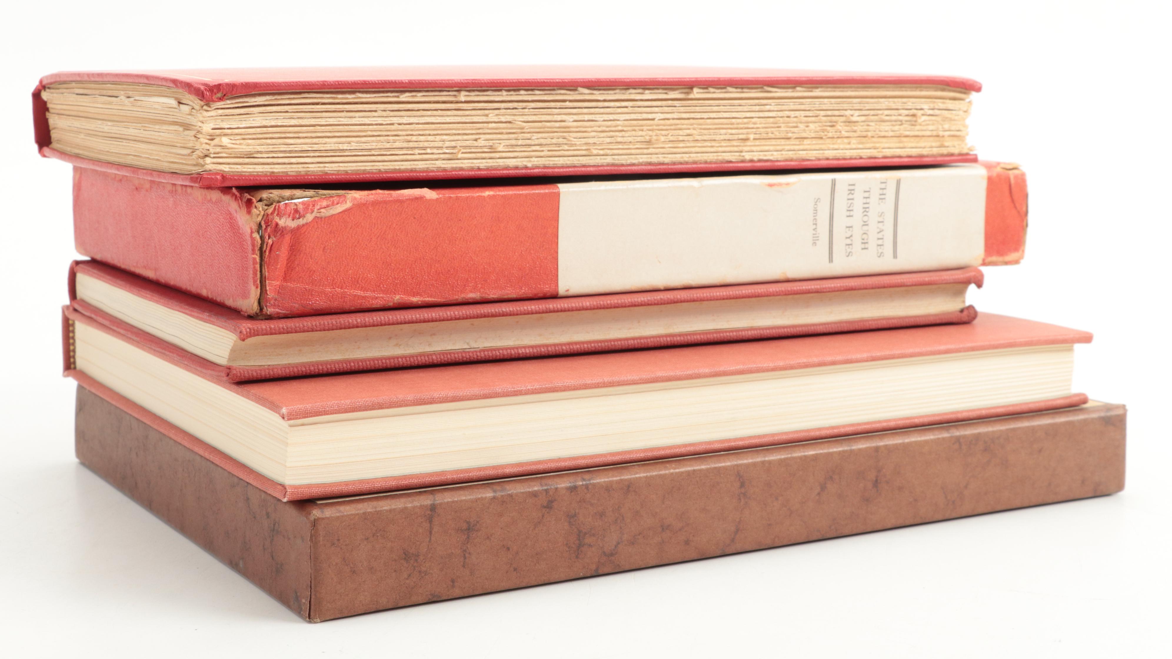 Signed Limited Edition "The States Through Irish Eyes" by E. Somerville and More