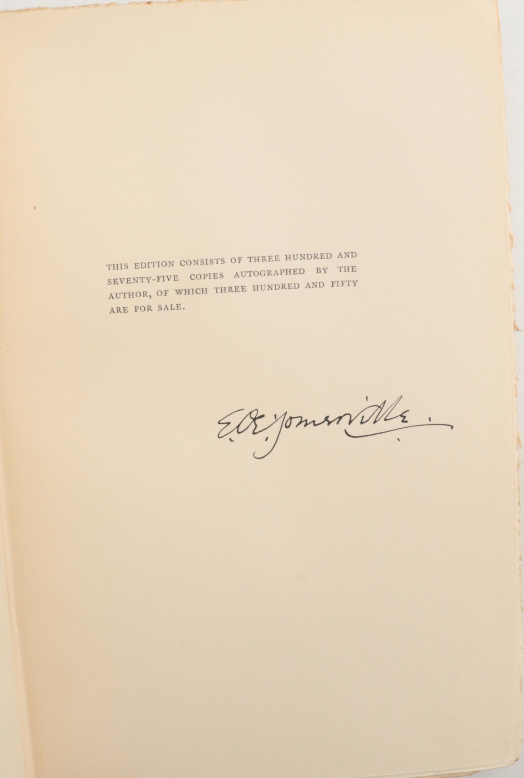 Signed Limited Edition "The States Through Irish Eyes" by E. Somerville and More