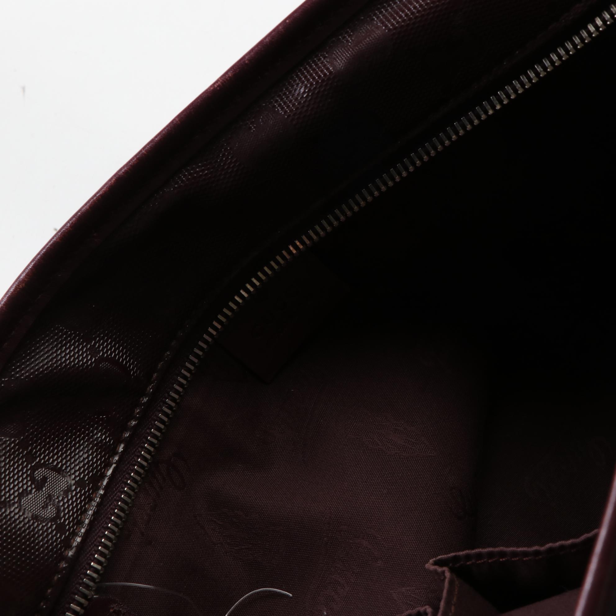 Gucci GG Imprime Coated Canvas and Leather Tote