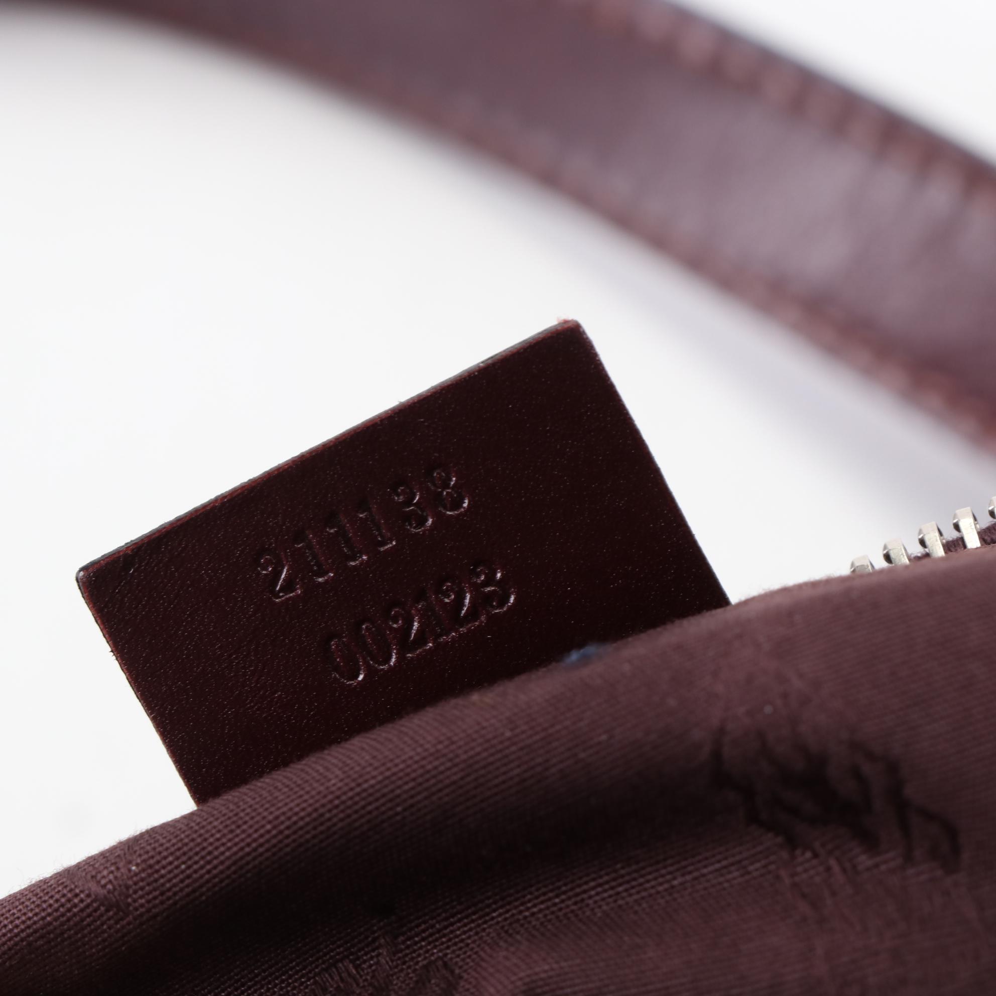 Gucci GG Imprime Coated Canvas and Leather Tote