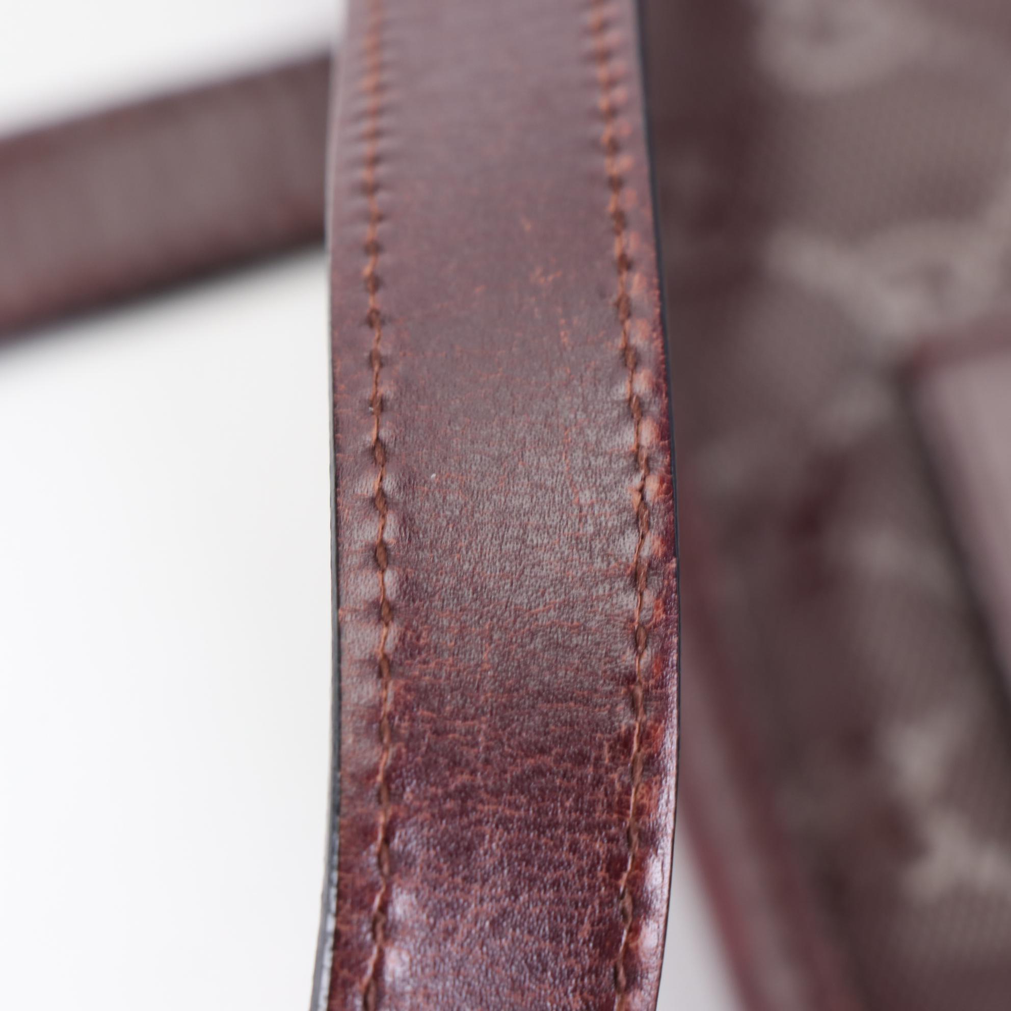 Gucci GG Imprime Coated Canvas and Leather Tote