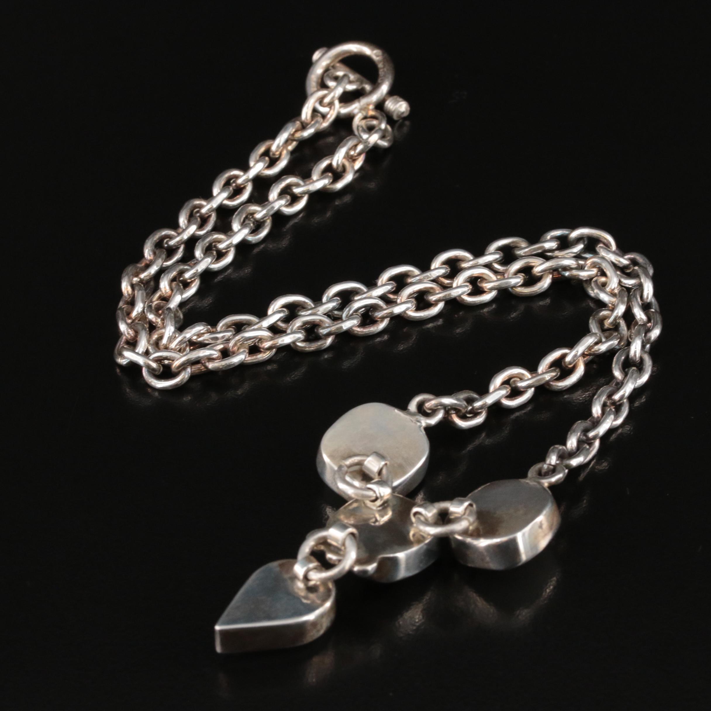 Mexican Sterling Howlite Necklace