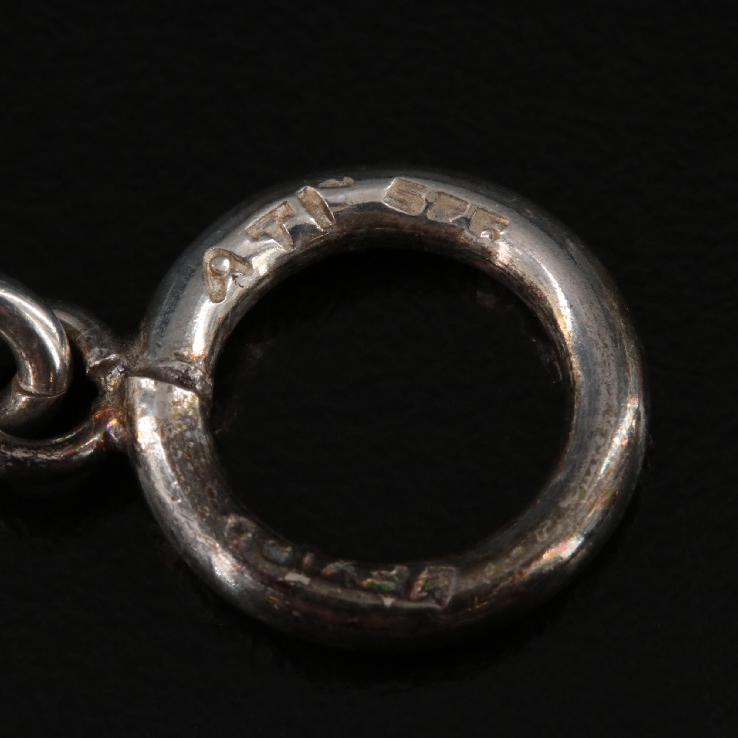 Mexican Sterling Howlite Necklace