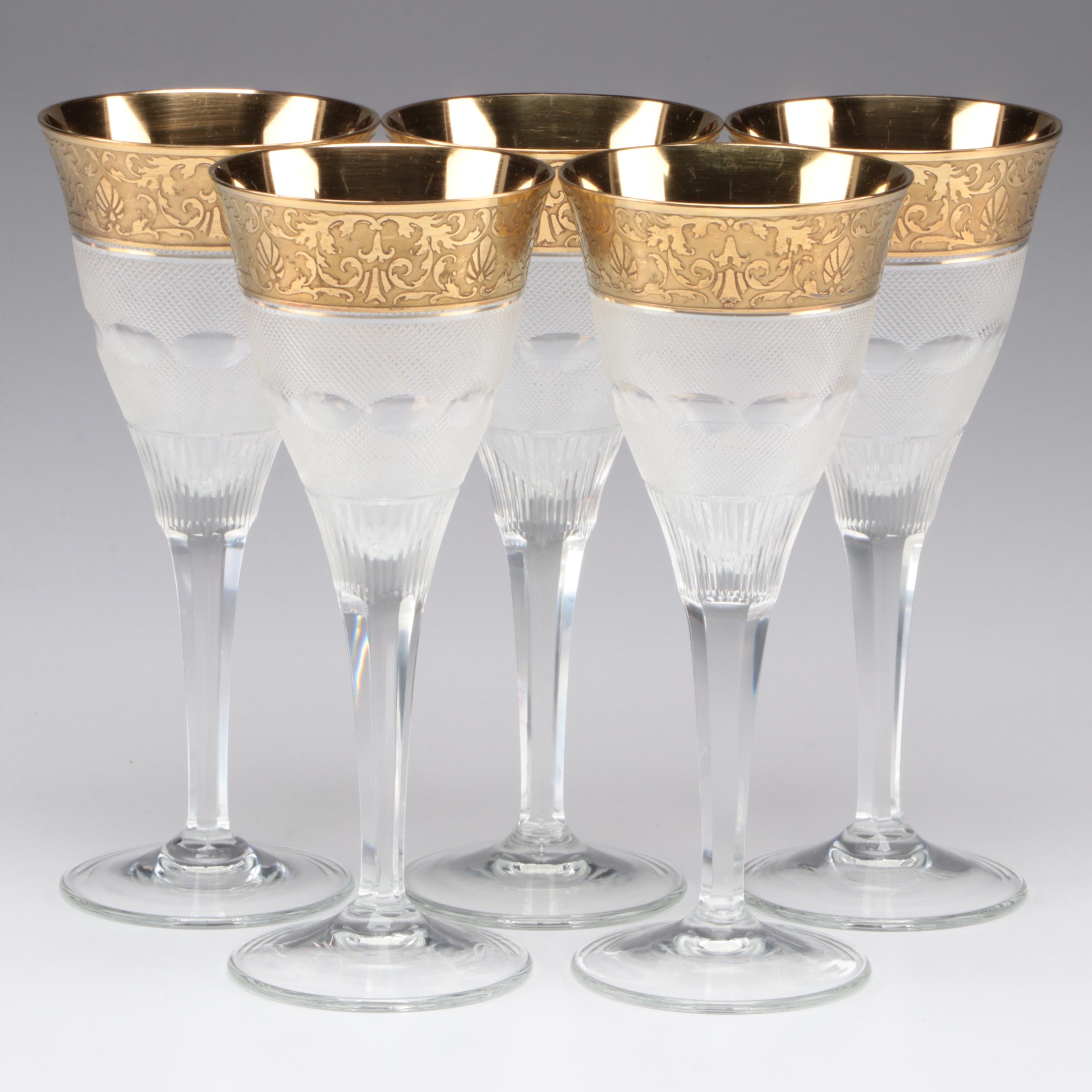 Moser "Splendid White" White Wine Glasses