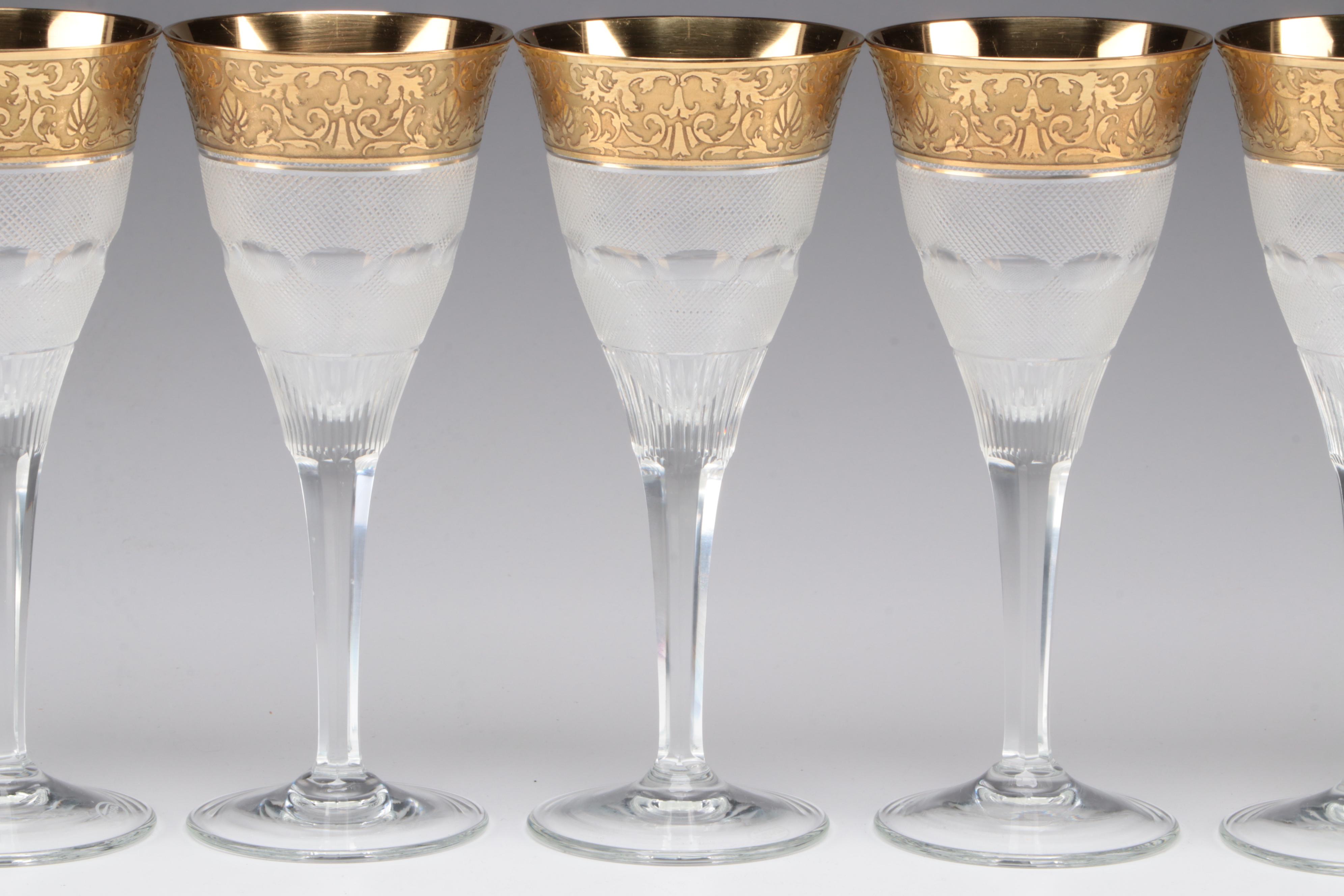 Moser "Splendid White" White Wine Glasses