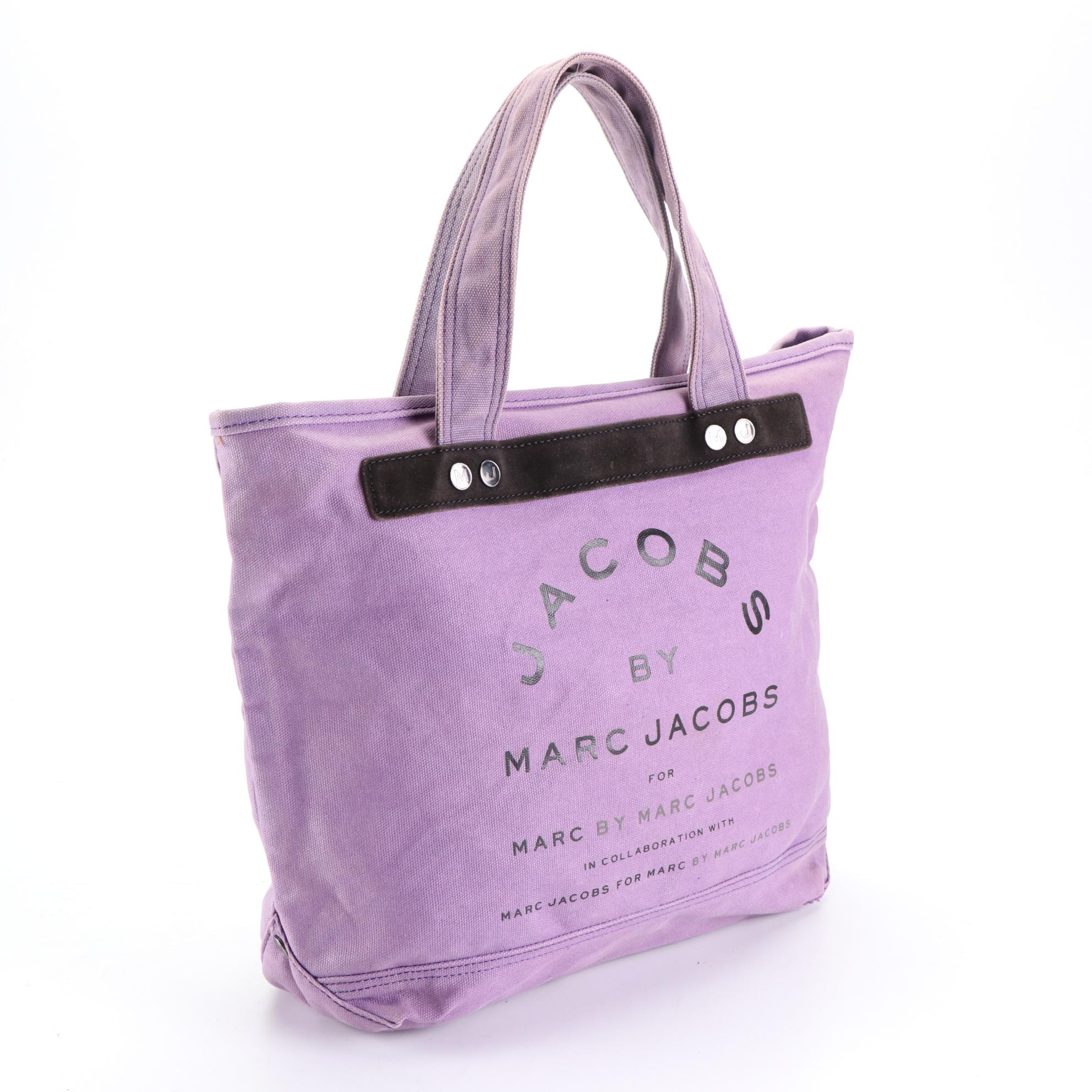 Marc by Marc Jacobs Tote Bag in Cotton and Leather