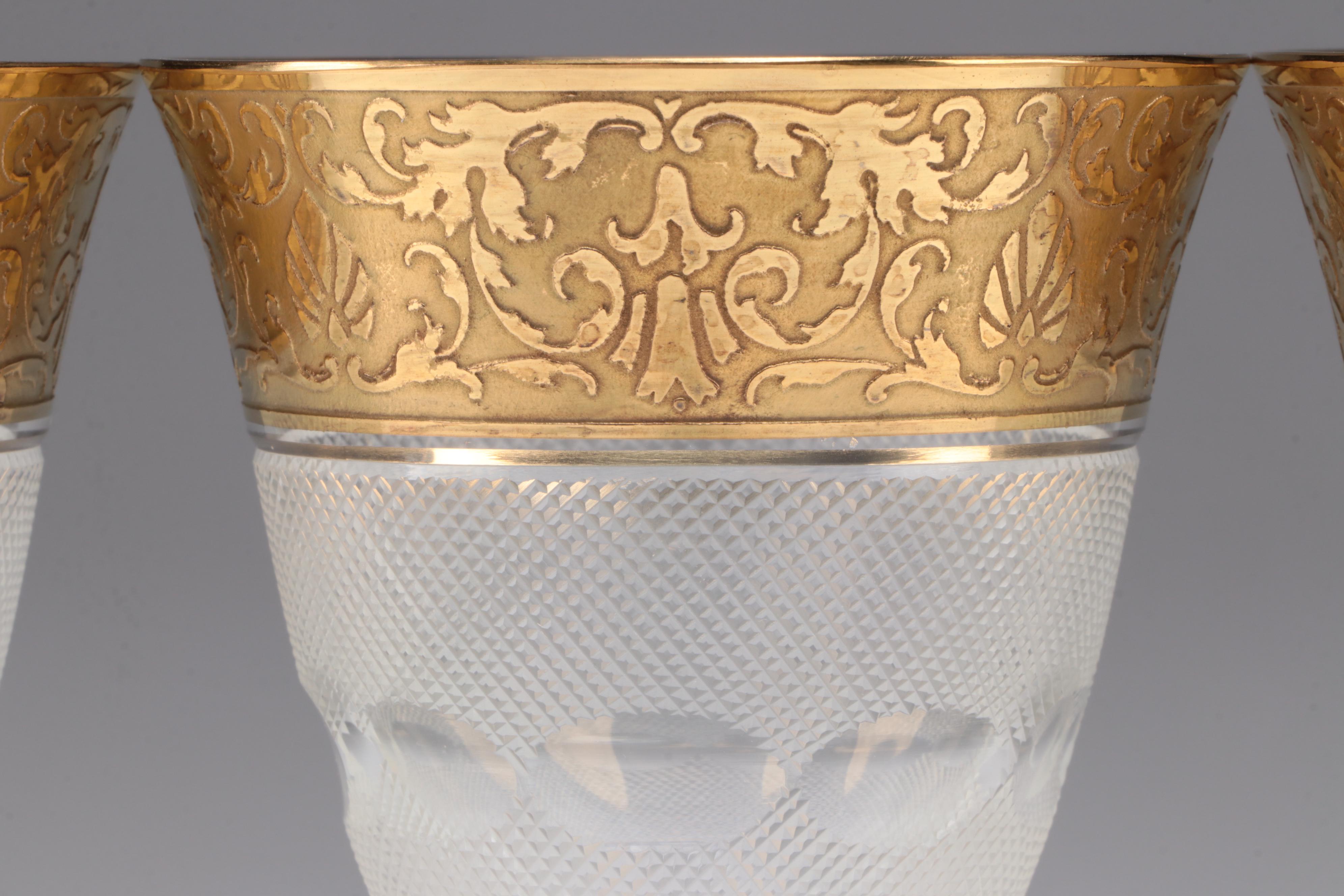 Moser Crystal "Splendid" White Wine Glasses