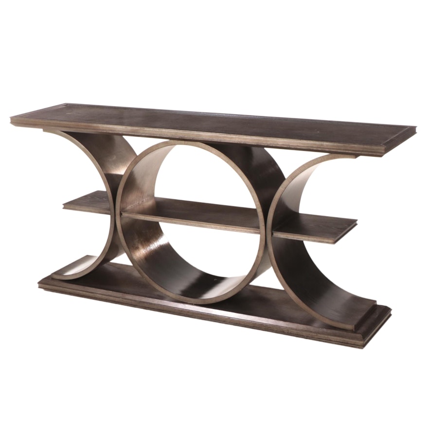 Vanguard Strathmore Giltwood Three-Tier Console Table