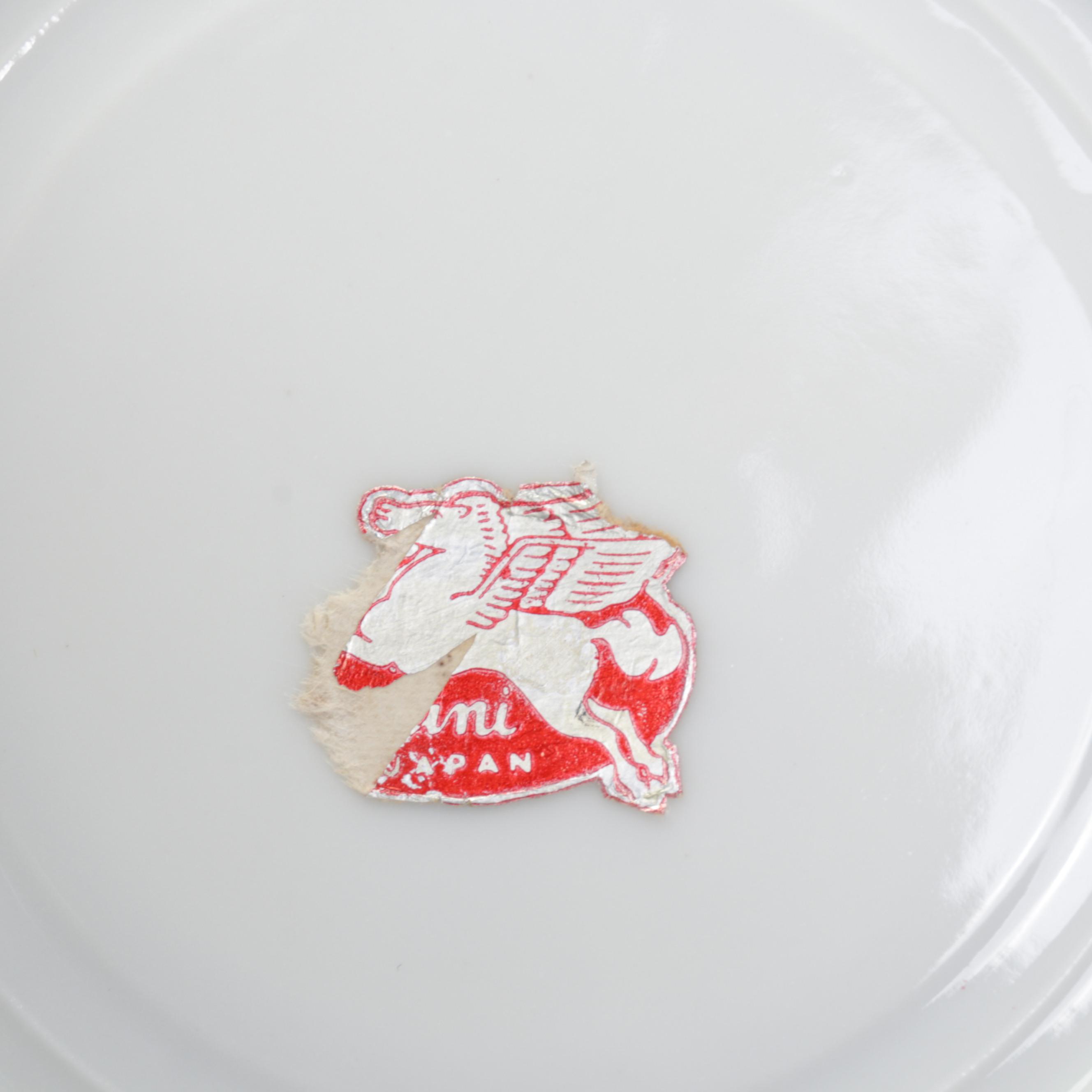 Barker Bros. "Lorna Doone" Cake Plate With Bone China Teacups and Saucers