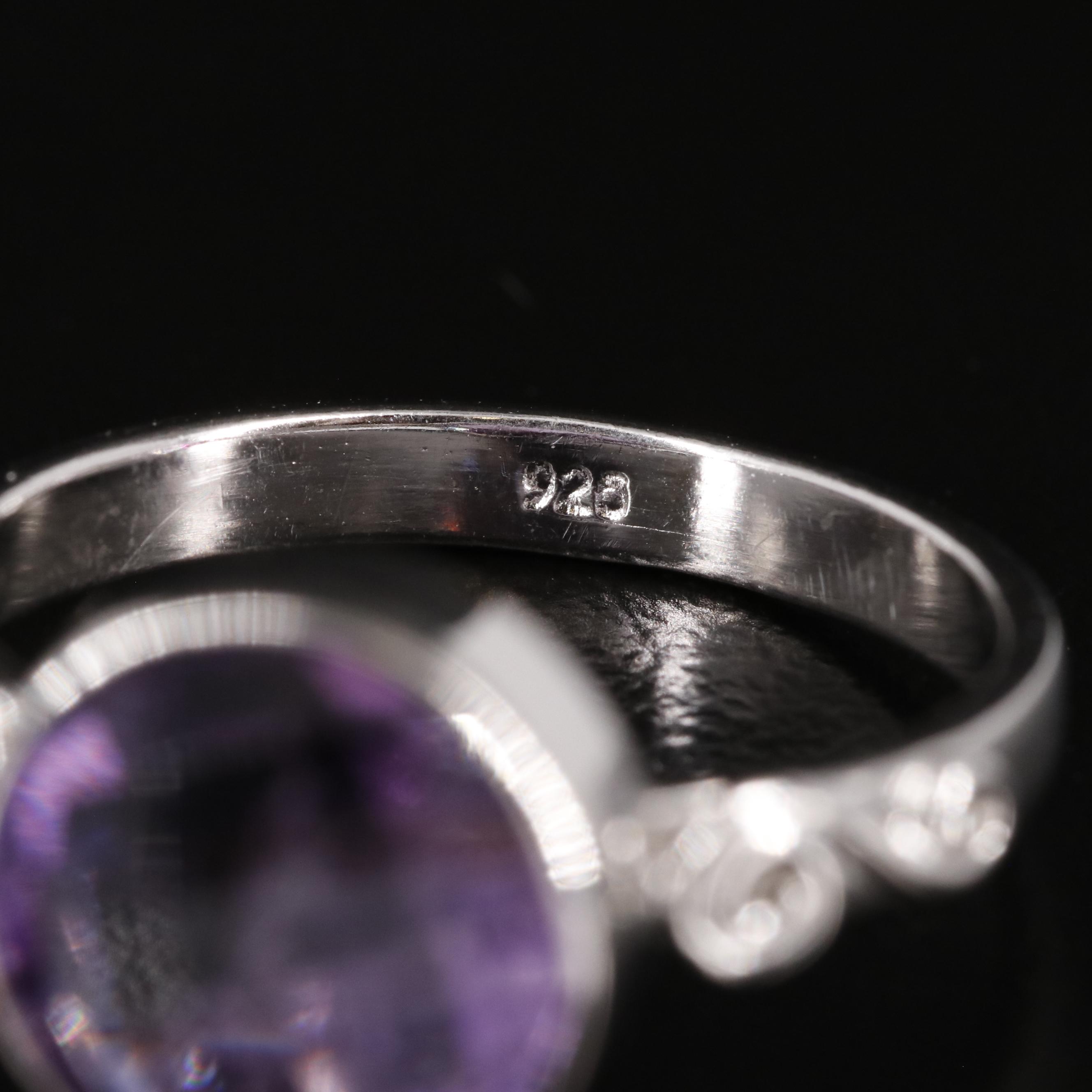 Sterling Amethyst Ring