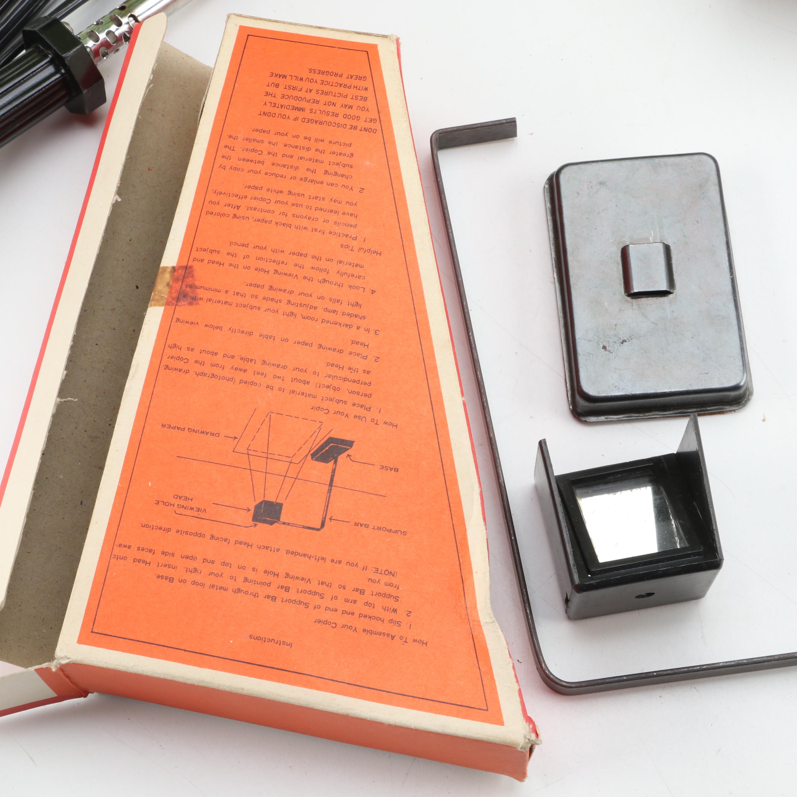 Plastic Tool Box With Dremel and Other Power and Hand Tools