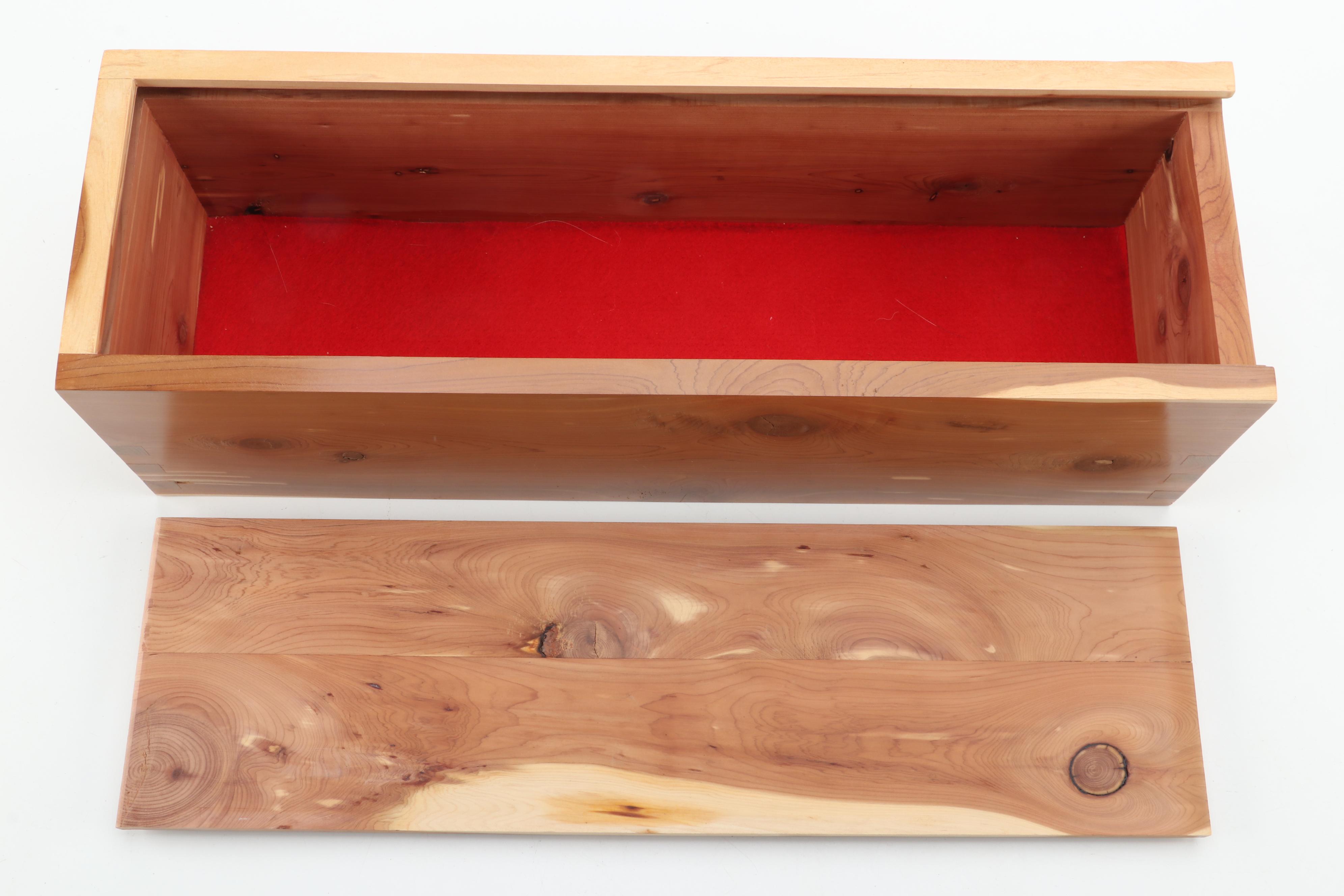 Assorted Decorative Wooden Boxes and Pair of Villy Candlesticks