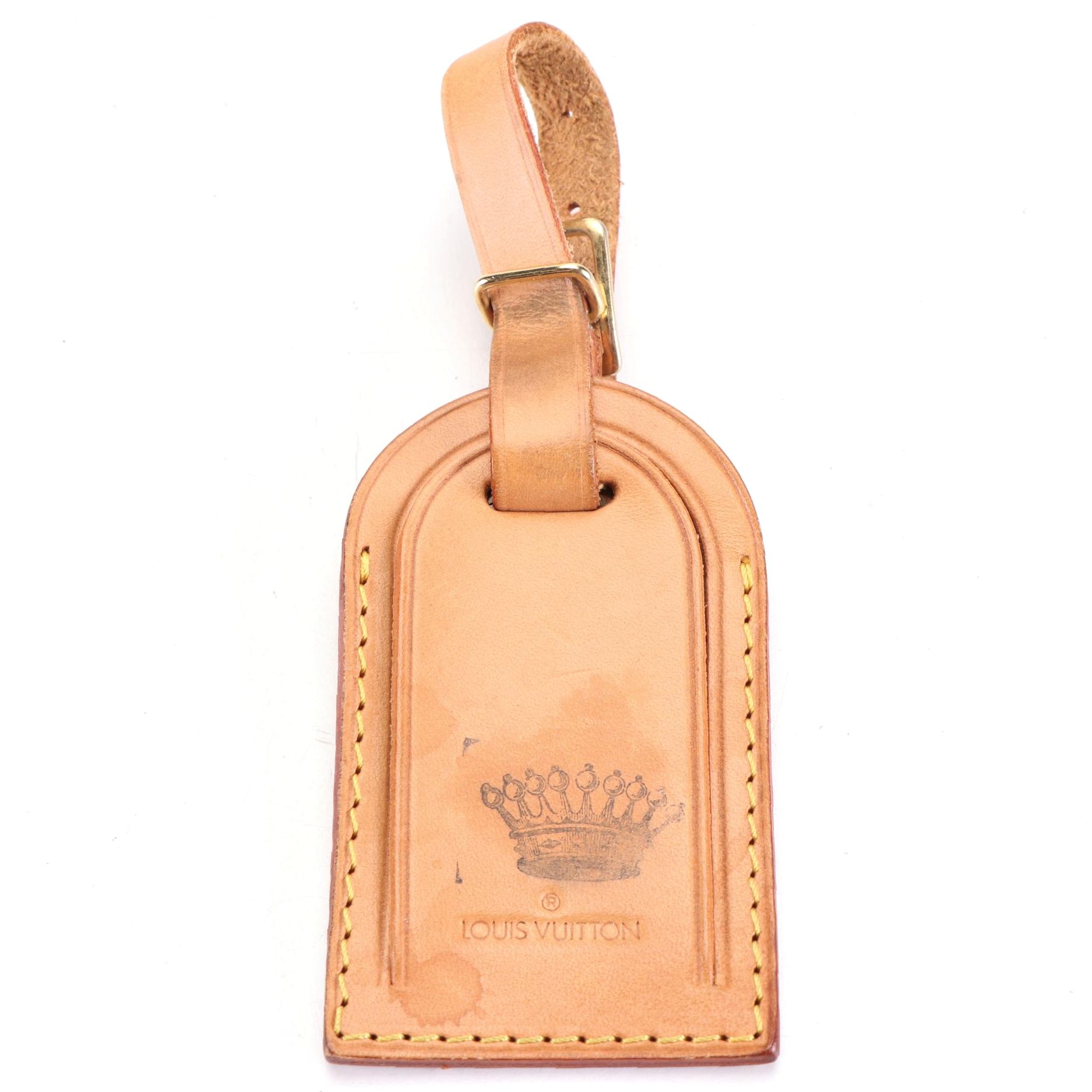 Louis Vuitton Luggage Tag in Vachetta Leather