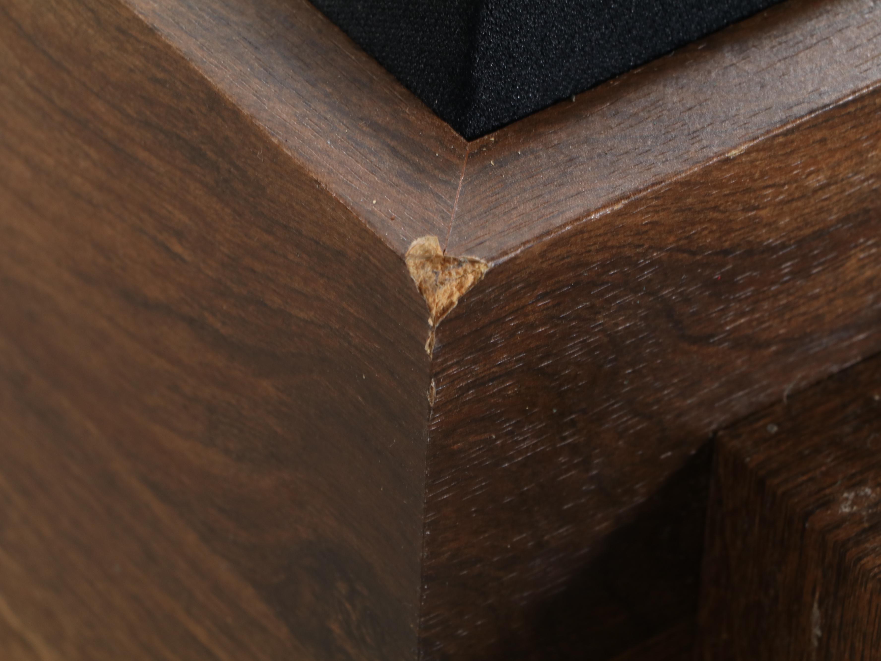 Pair of Cerwin-Vega HED Walnut Laminate Loudspeakers