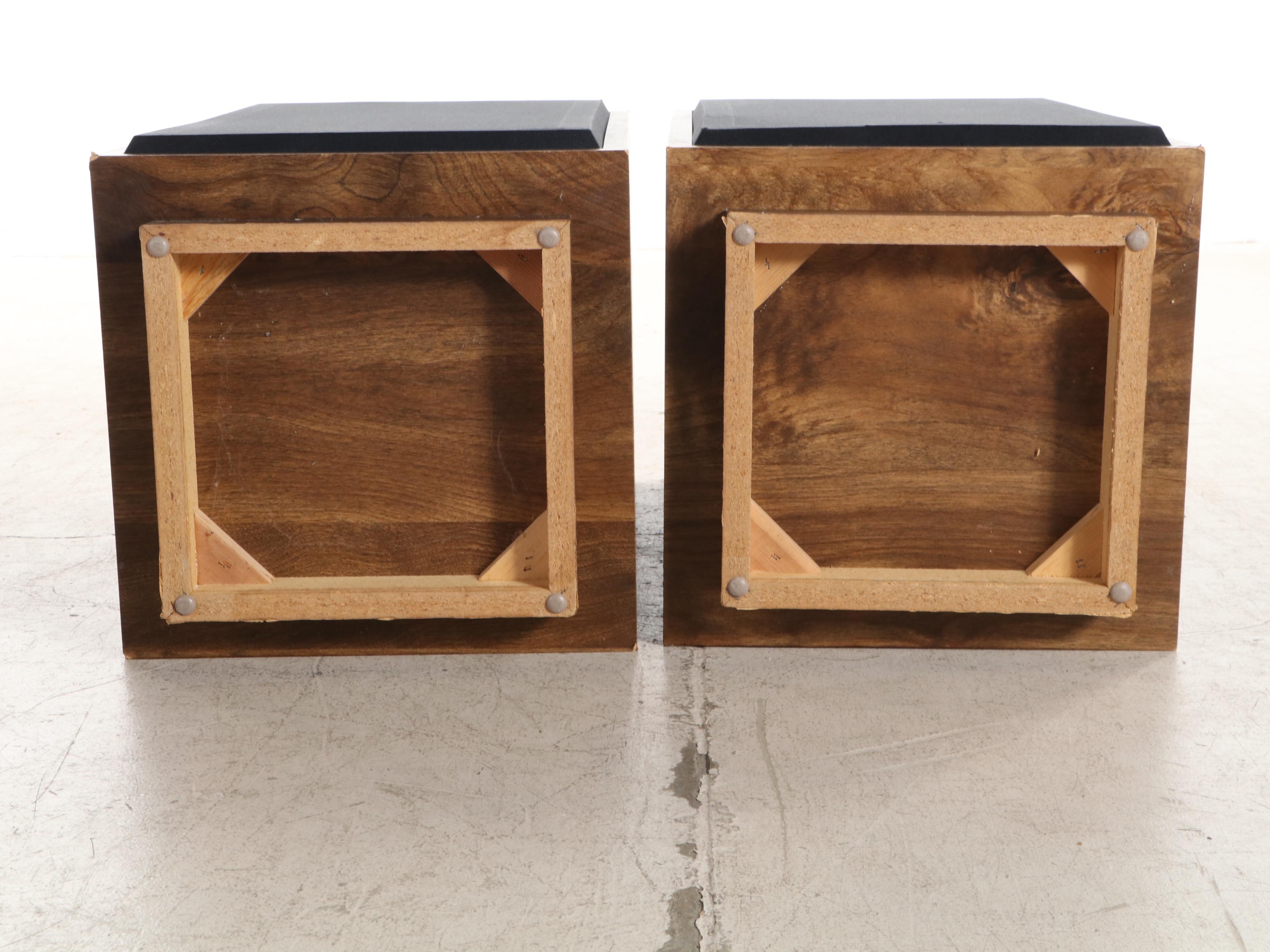 Pair of Cerwin-Vega HED Walnut Laminate Loudspeakers