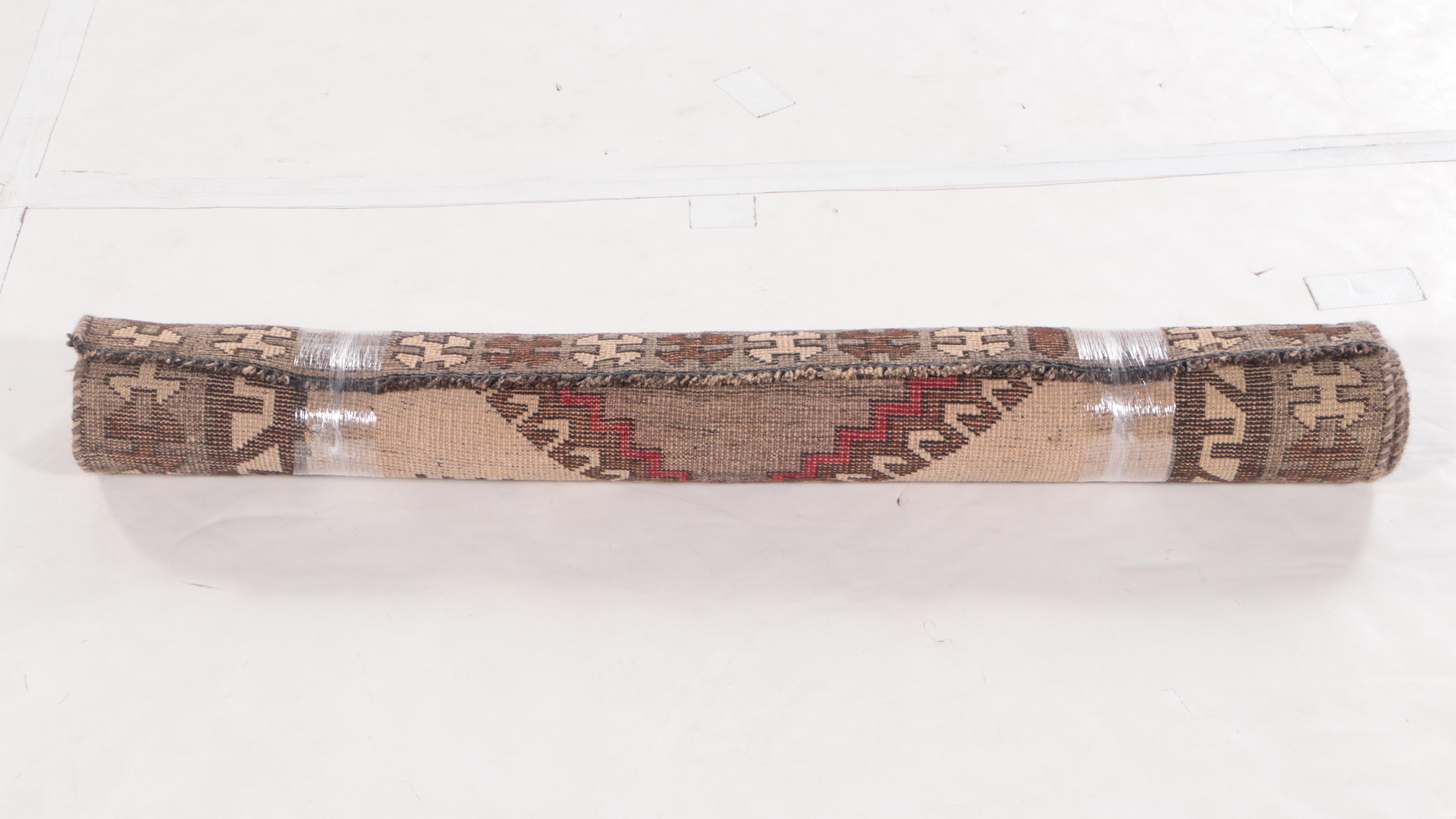 3'6 x 6'6 Hand-Knotted Persian Shiraz Area Rug