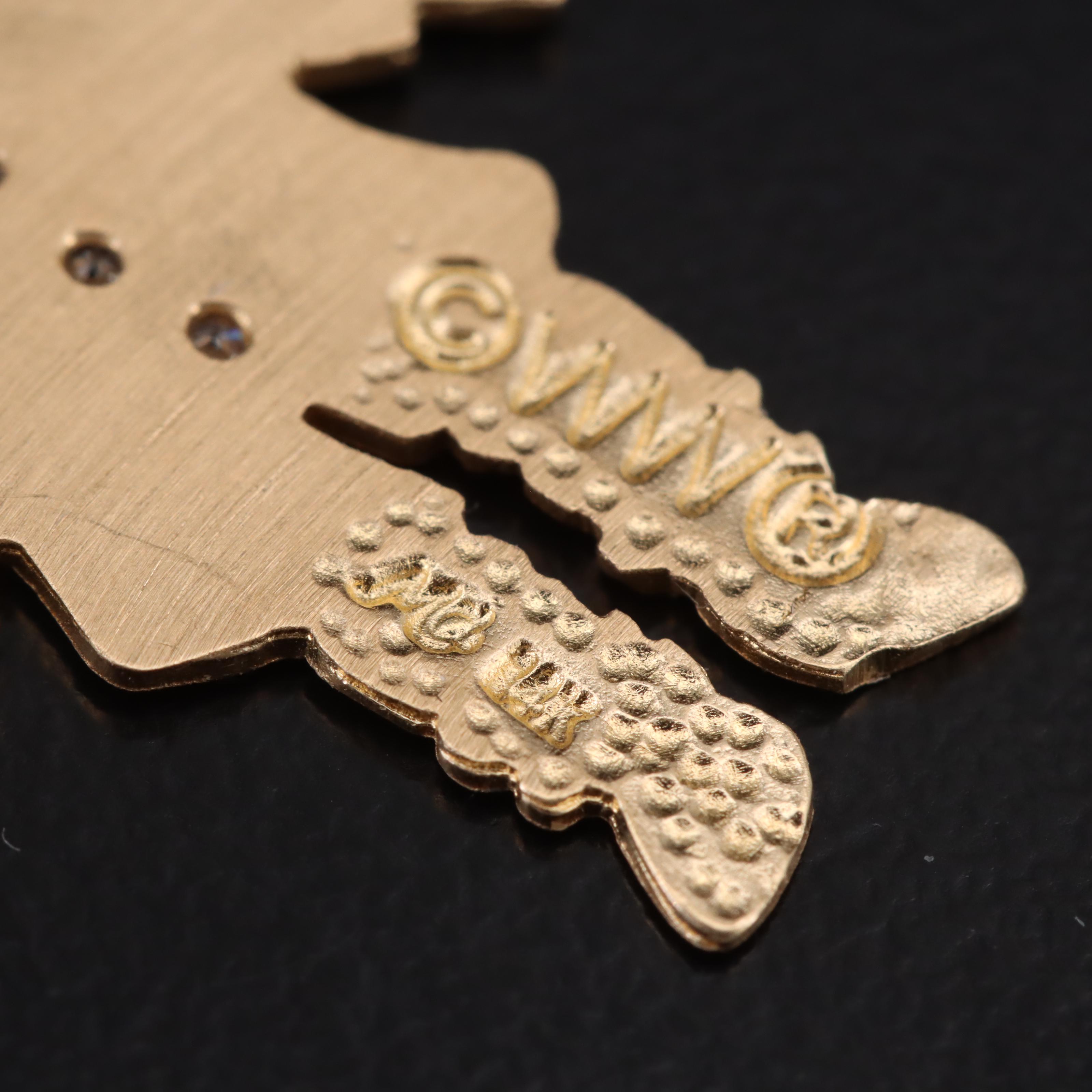 Michael Anthony 14K Diamond Child Pendant