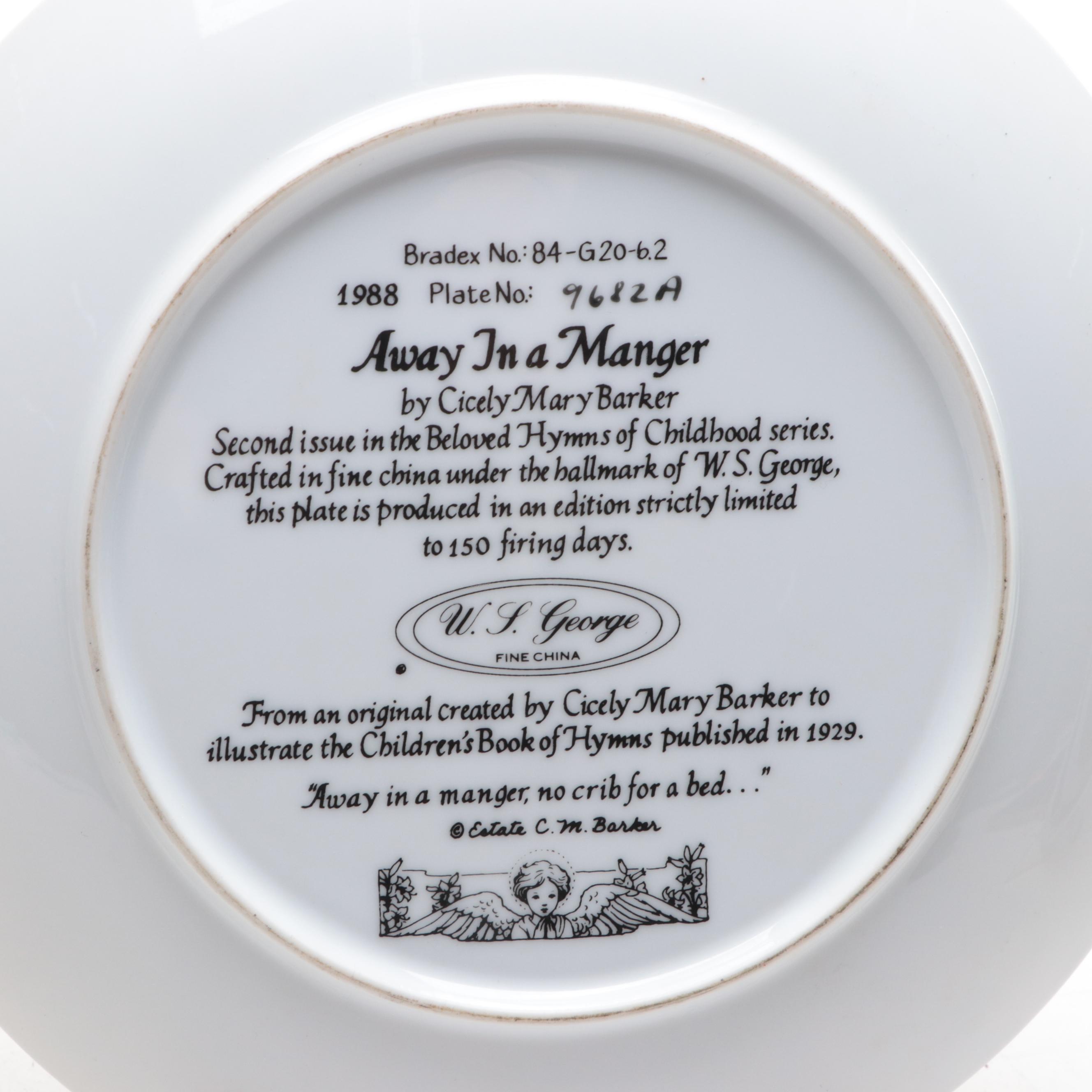 Holiday Collector Plates Including "The Holy Family"