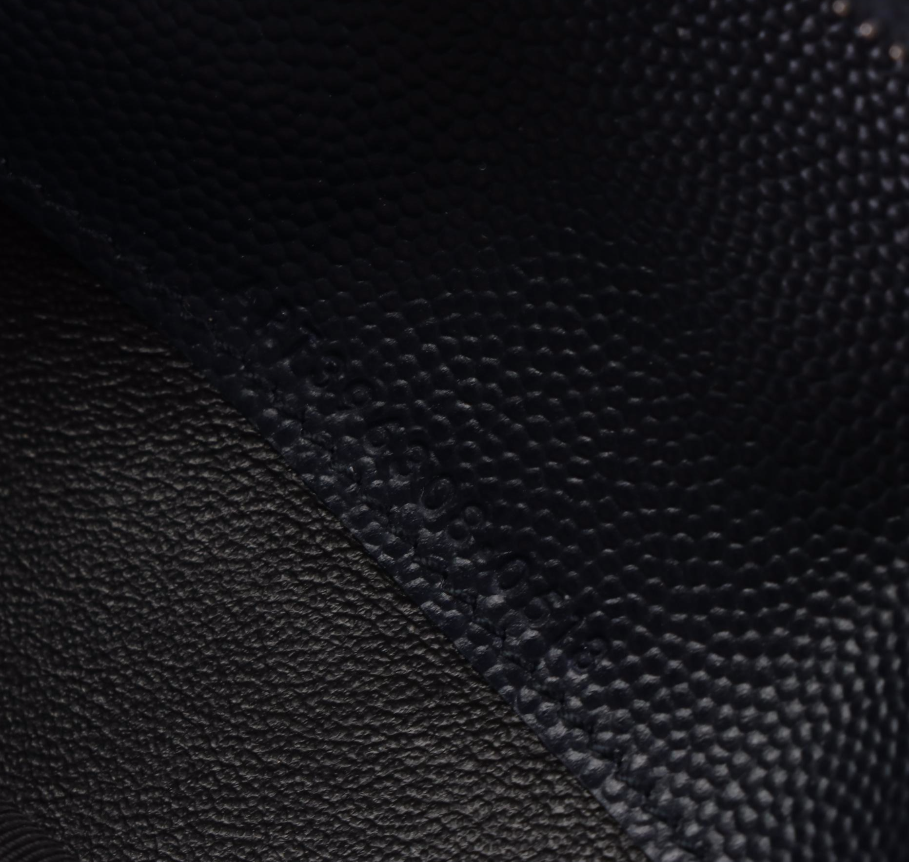 Saint Laurent Continental Wallet in Navy Grain de Poudre Leather