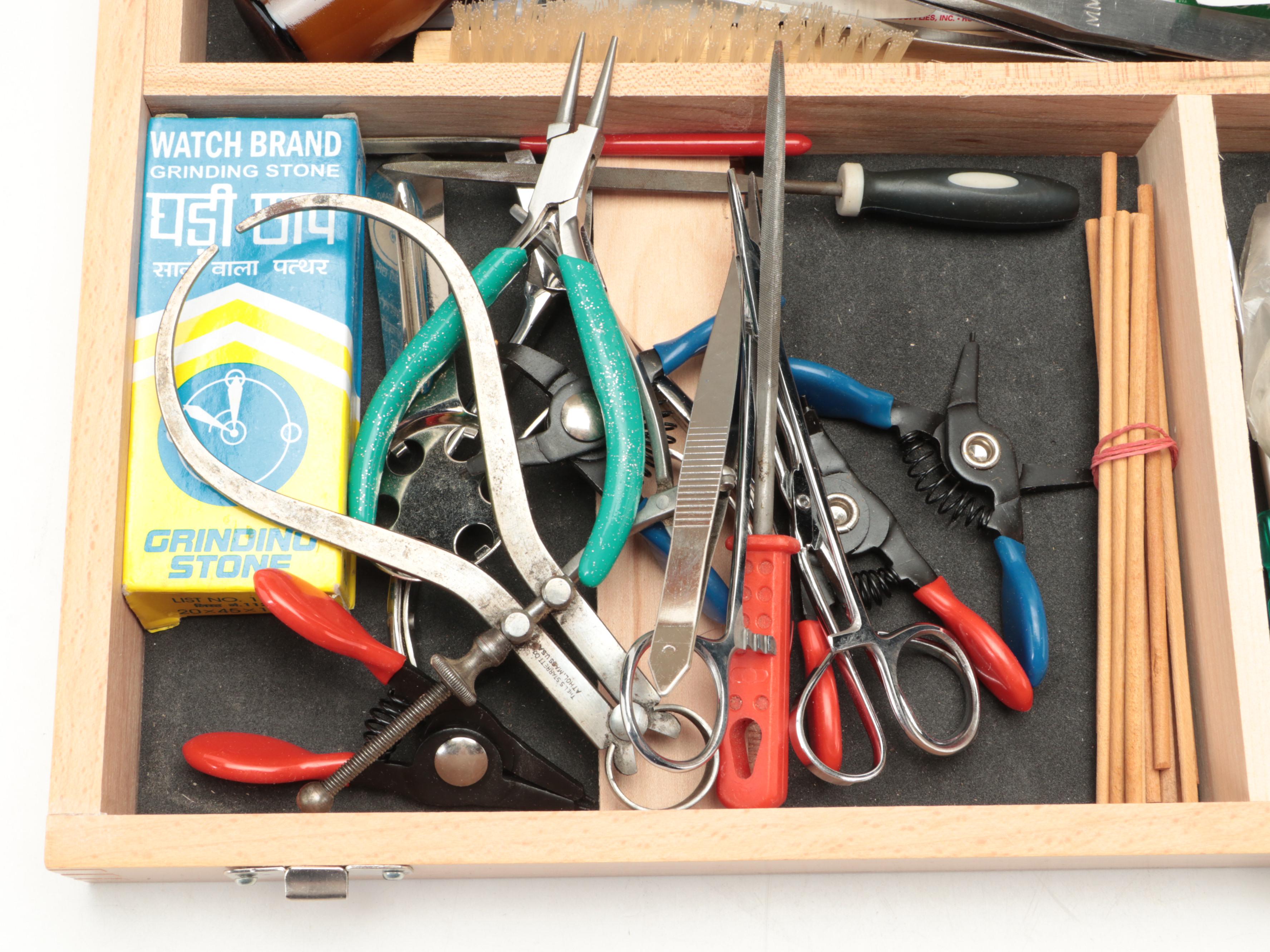 The L.S. Starrett Co. Spring Calipers and Other Watchmaking Tools