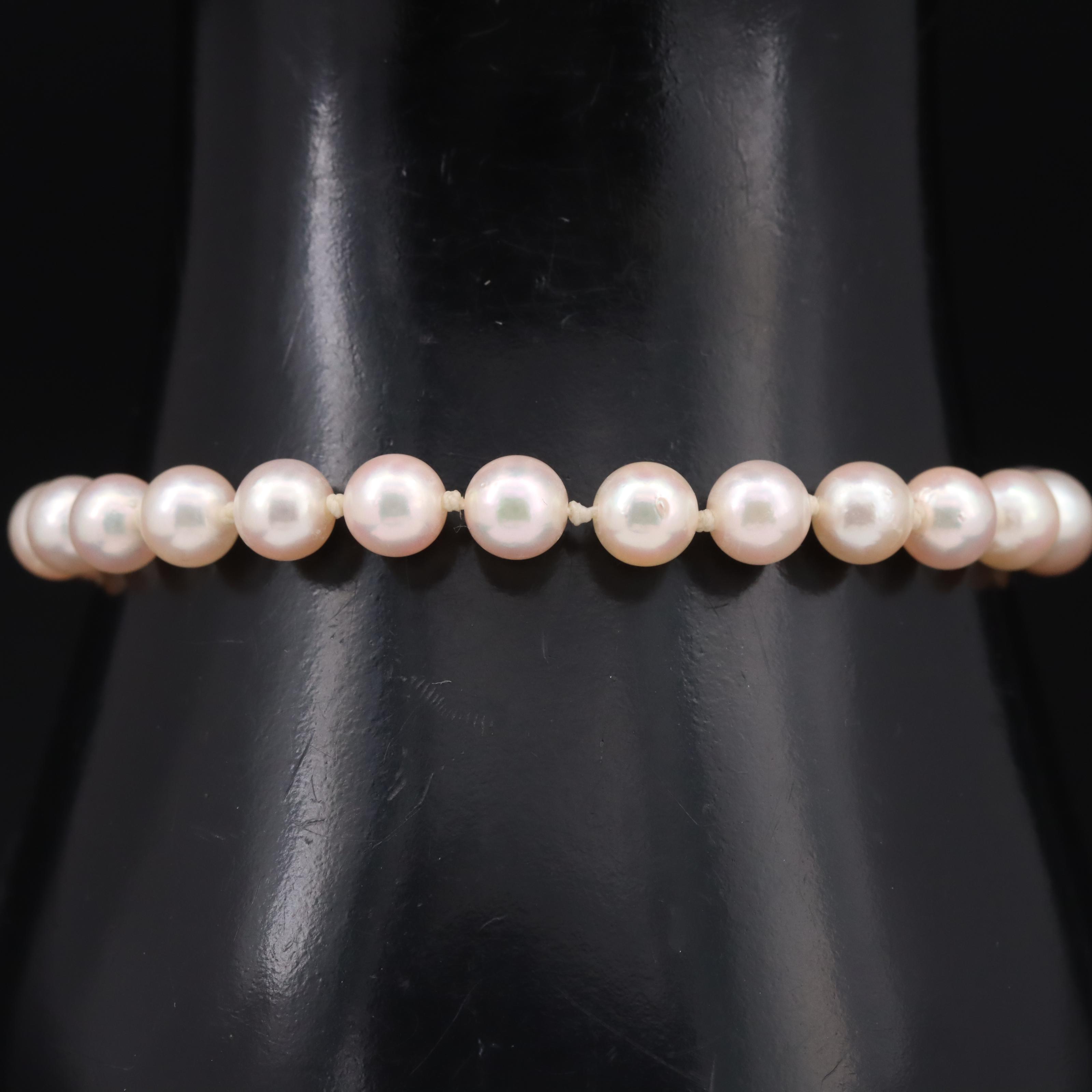 Pearl Bracelet with 14K Clasp
