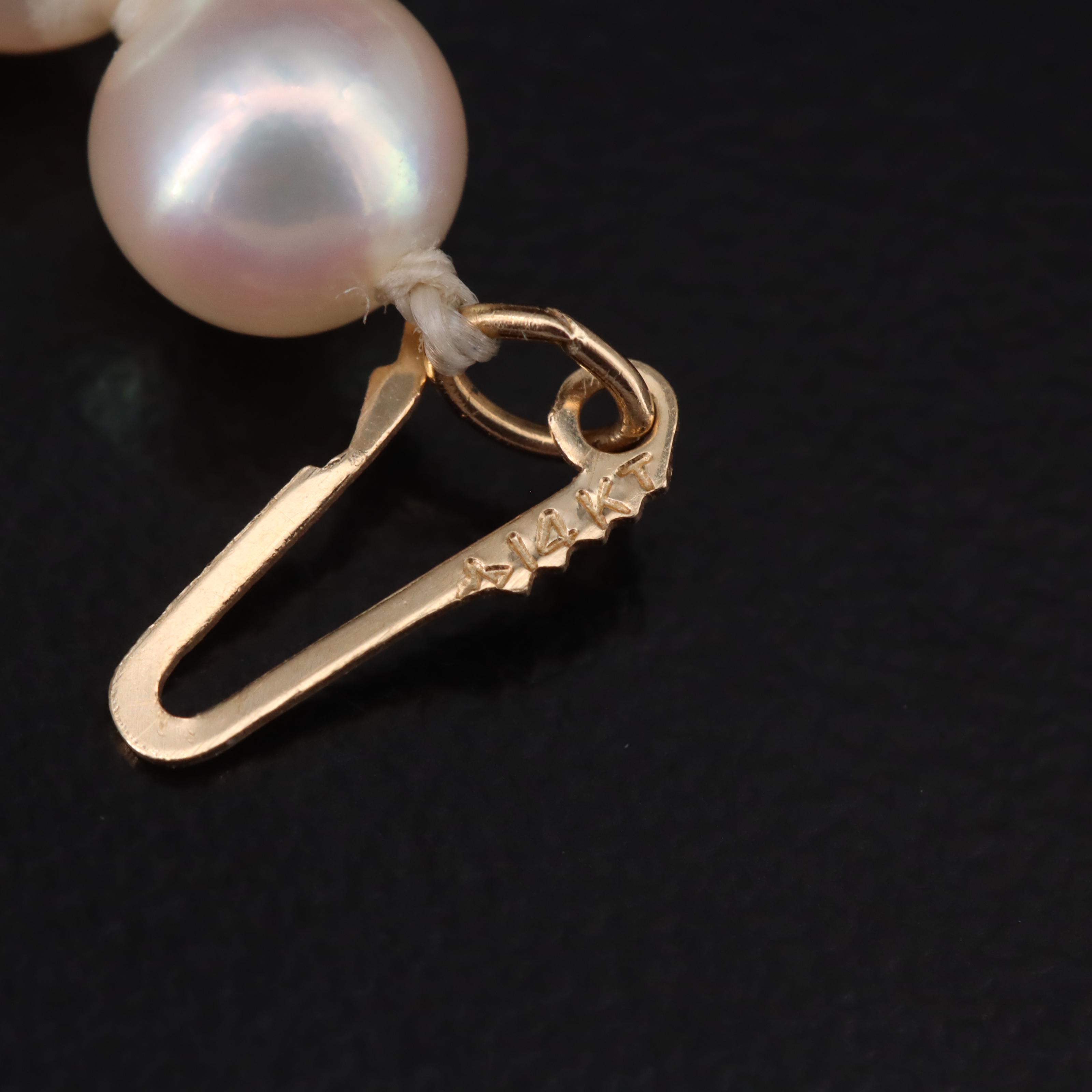 Pearl Bracelet with 14K Clasp