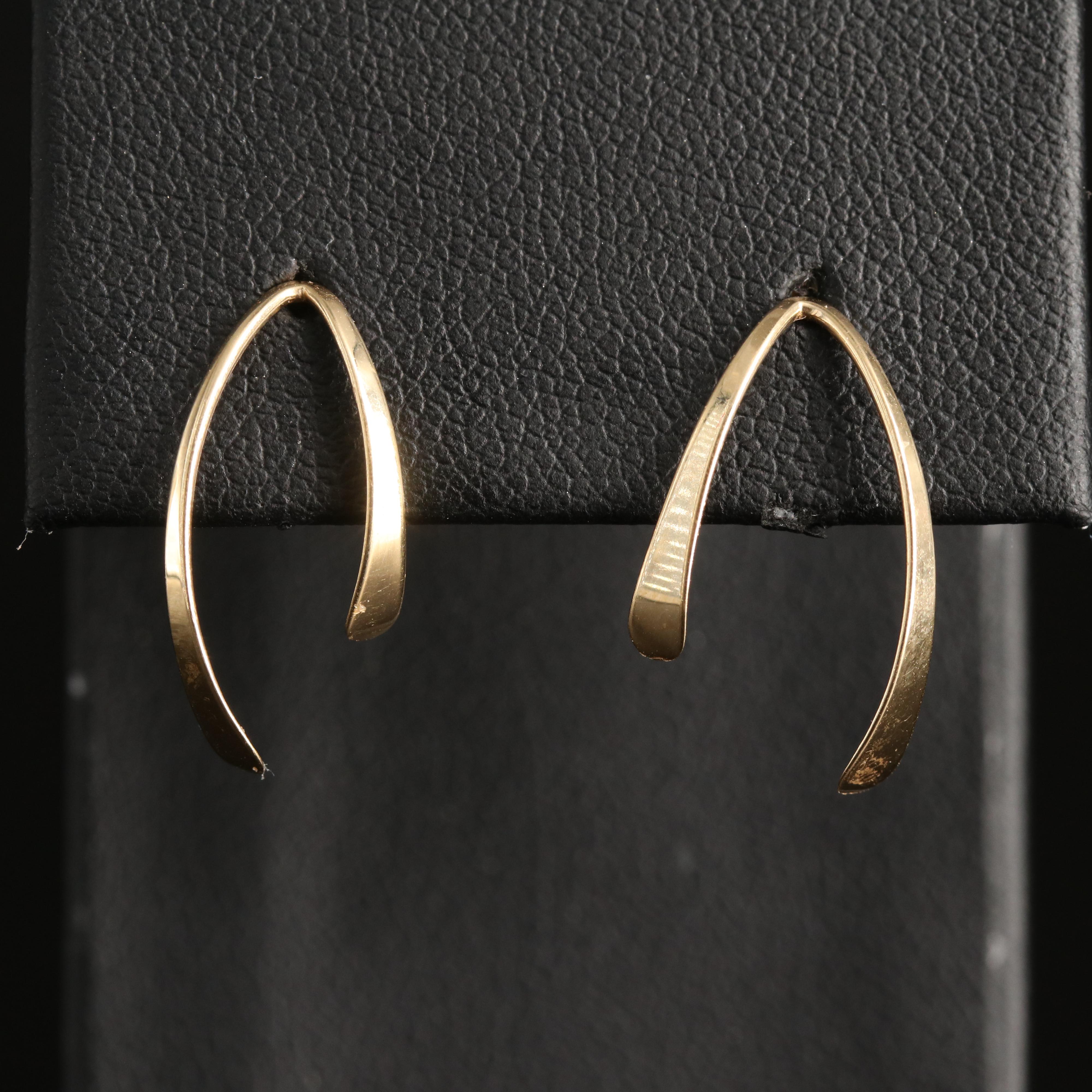 14K Spray Earrings