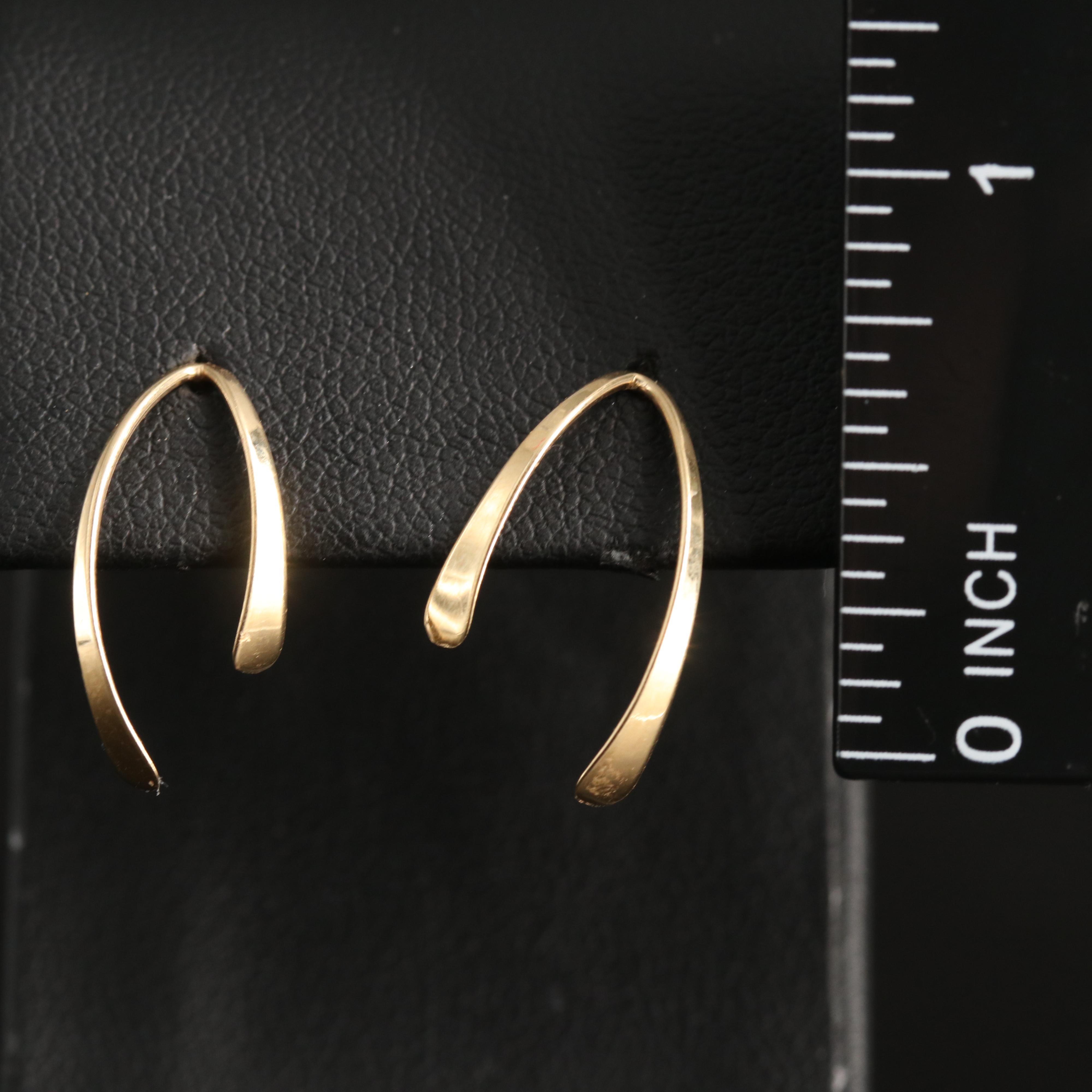 14K Spray Earrings