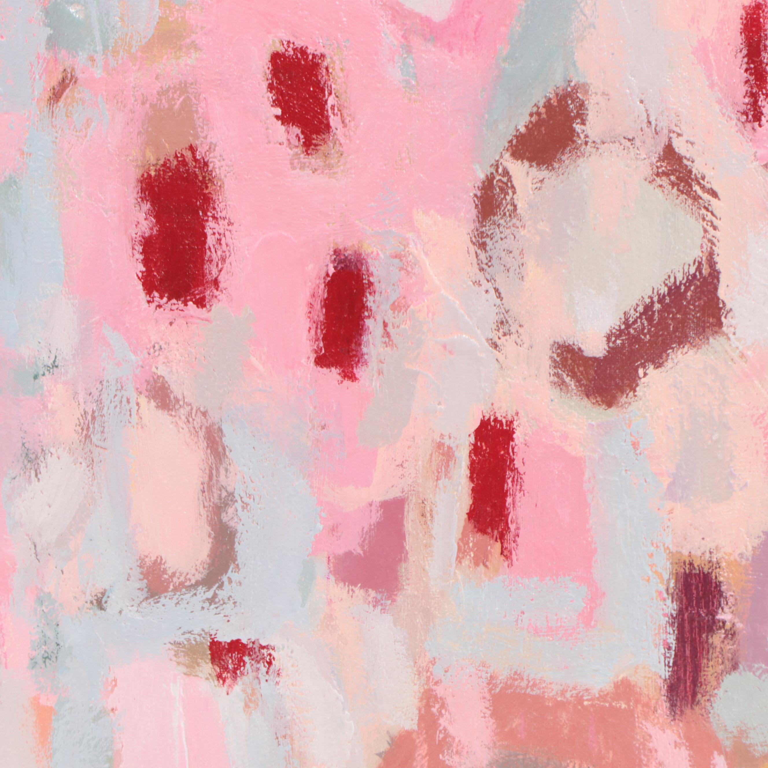 Lee Hafer Non-Objective Abstract Acrylic Painting, Circa 2020