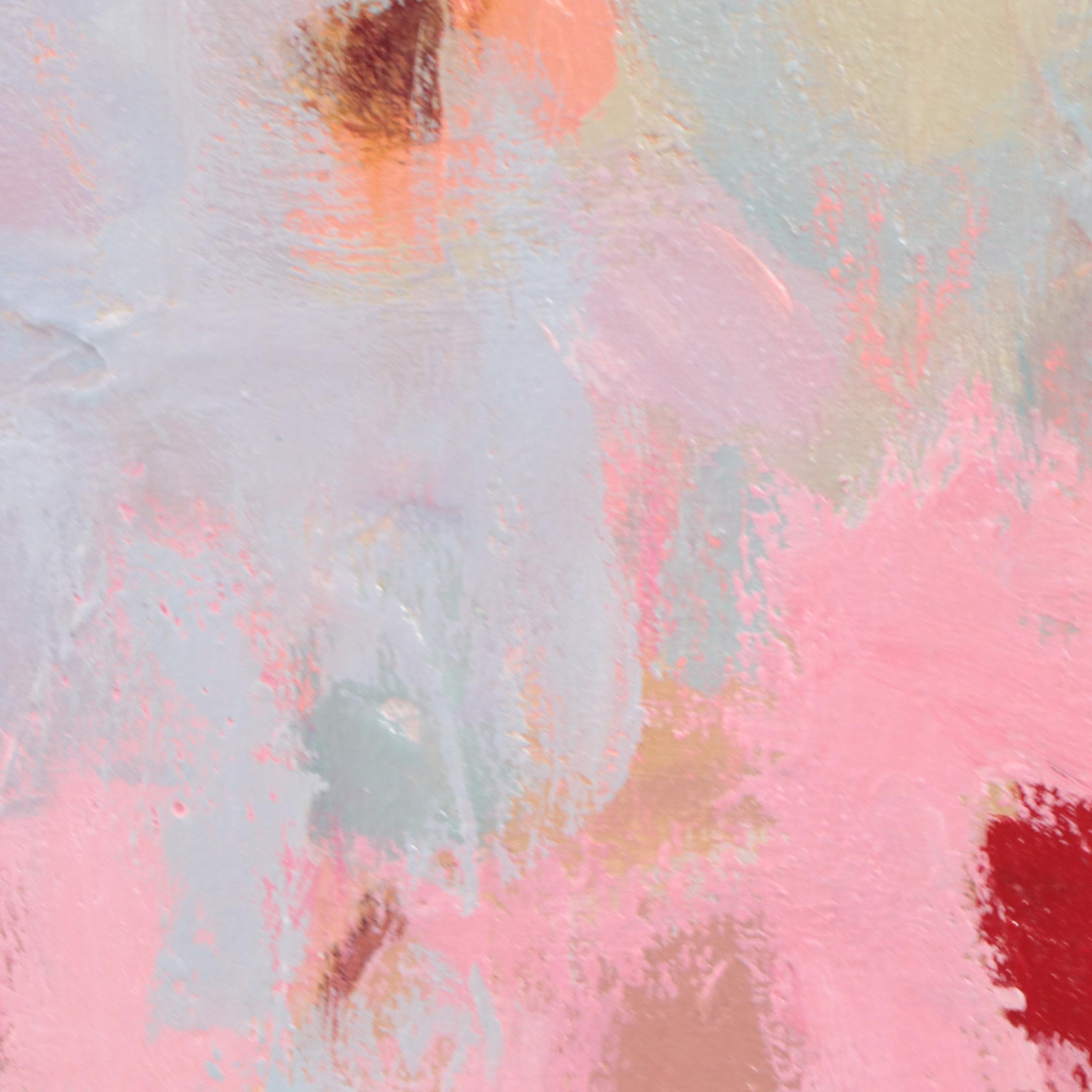 Lee Hafer Non-Objective Abstract Acrylic Painting, Circa 2020