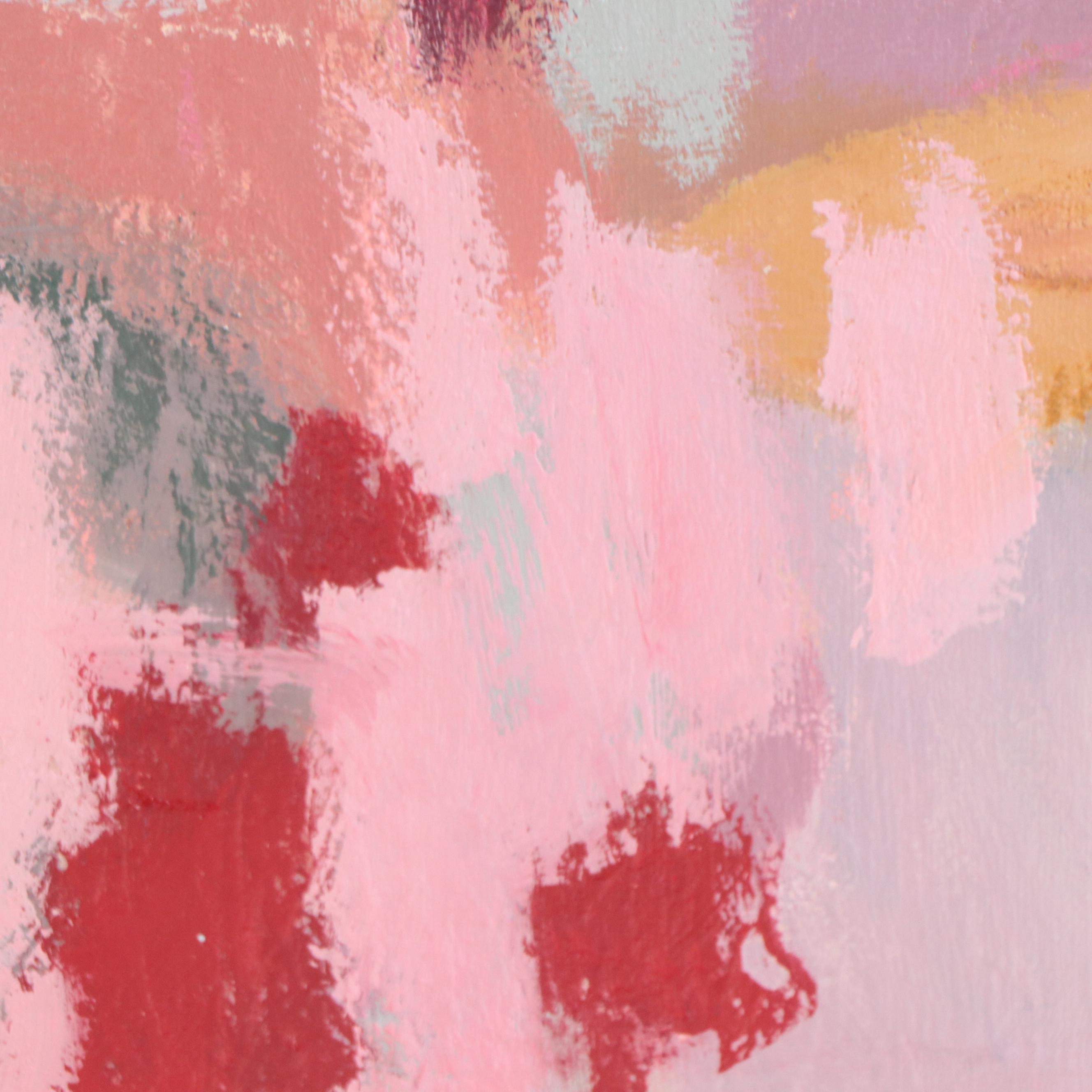 Lee Hafer Non-Objective Abstract Acrylic Painting, Circa 2020