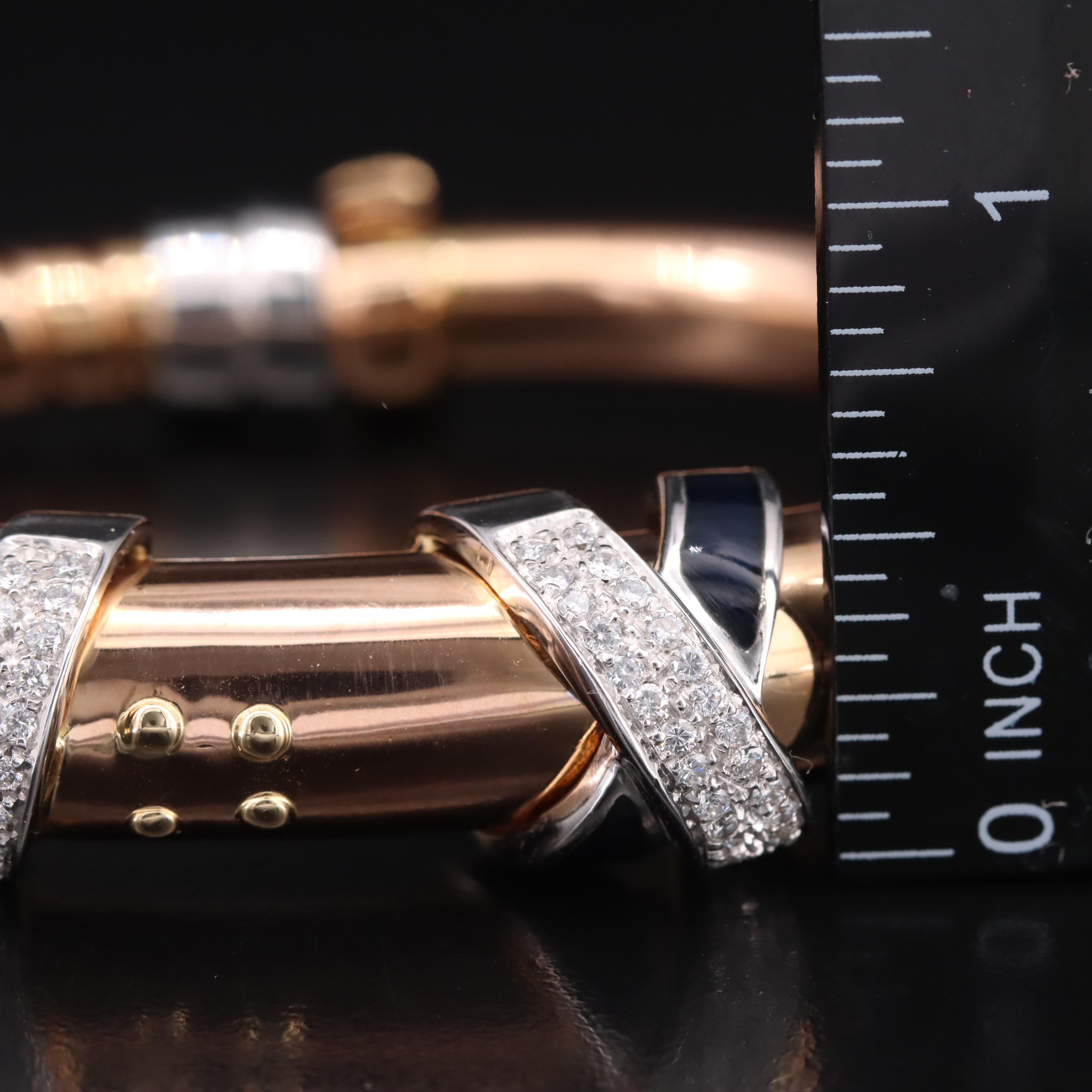 La Nouvelle Bague 18K Diamond Bracelet