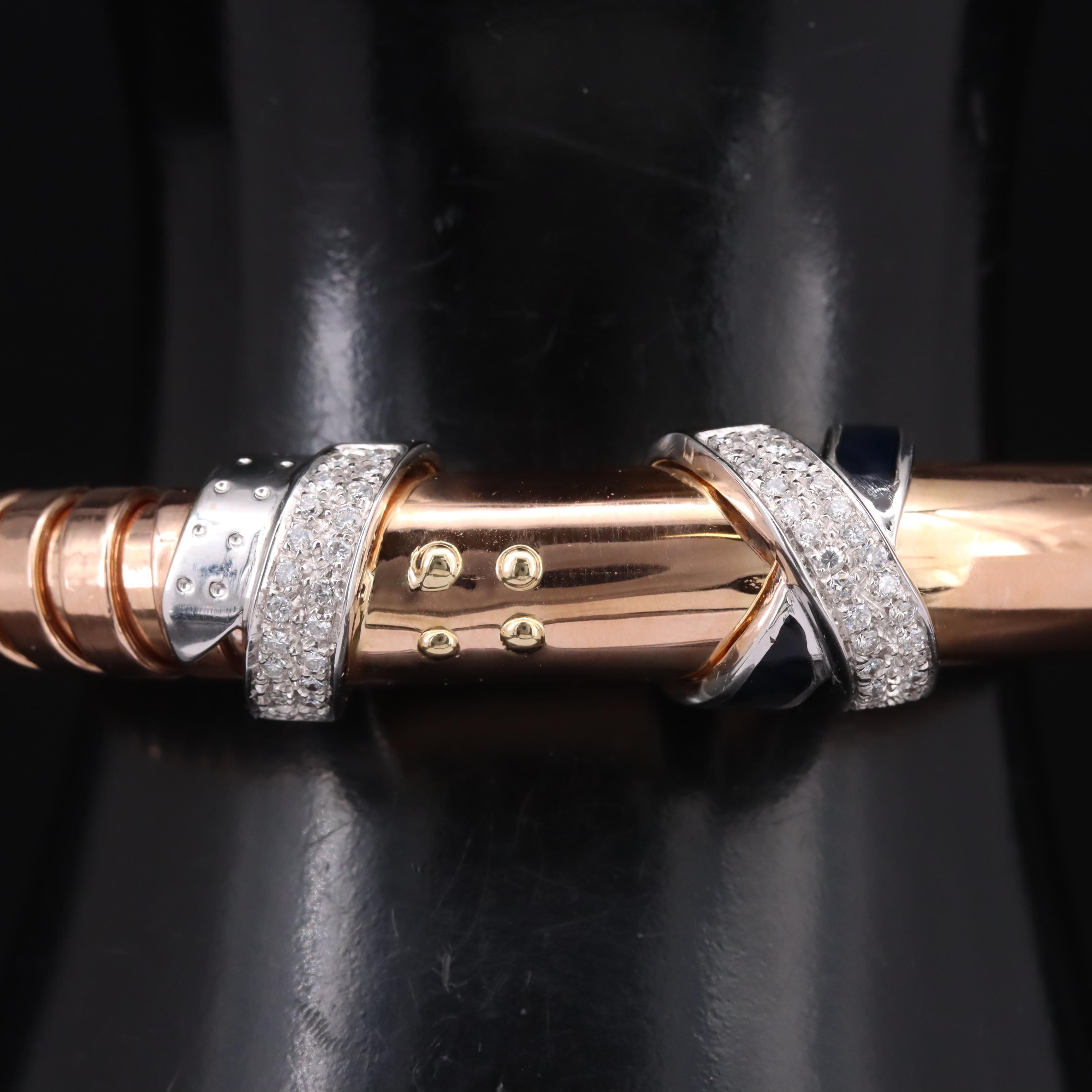 La Nouvelle Bague 18K Diamond Bracelet