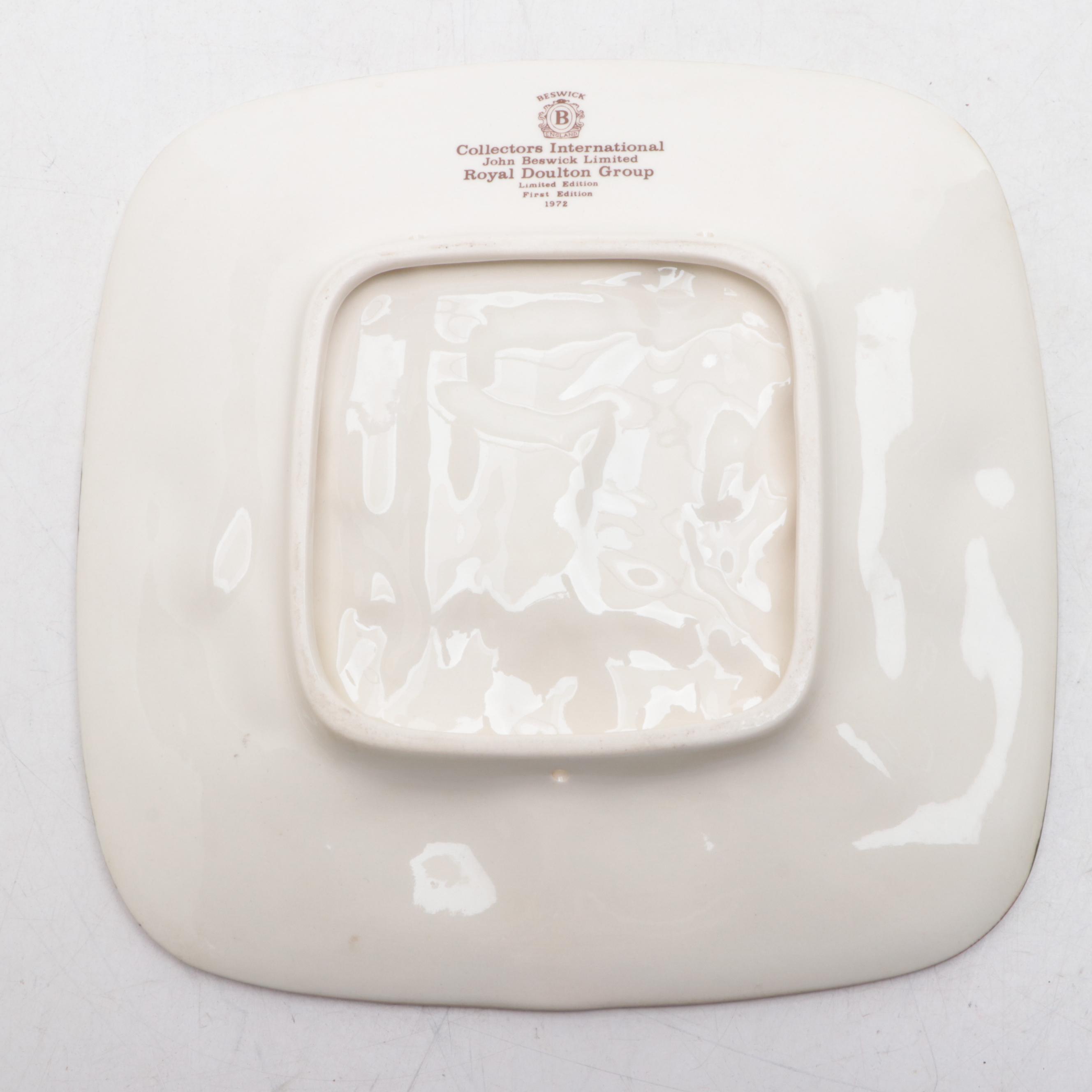 Beswick for Royal Doulton Ceramic Collector's Mugs and Dish