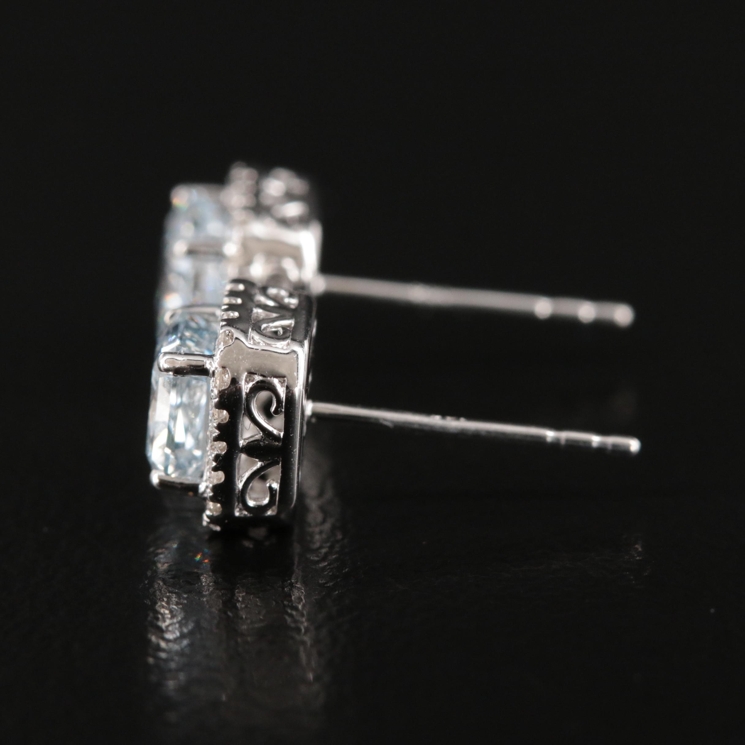 14K 1.20 CTW Lab Grown Diamond Stud Earrings