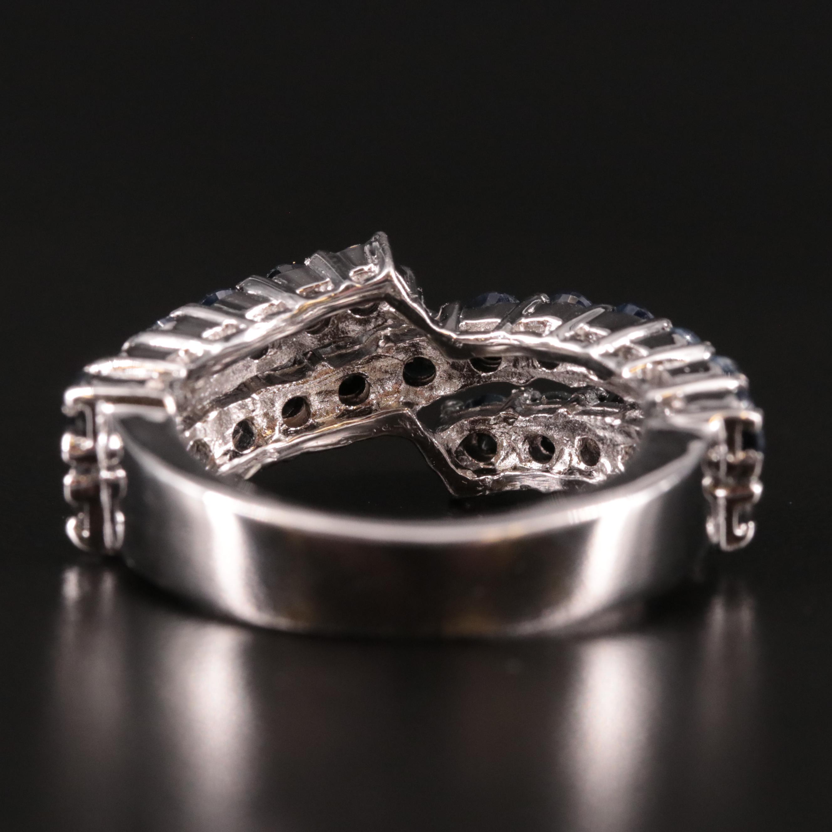 Sterling Sapphire Ring