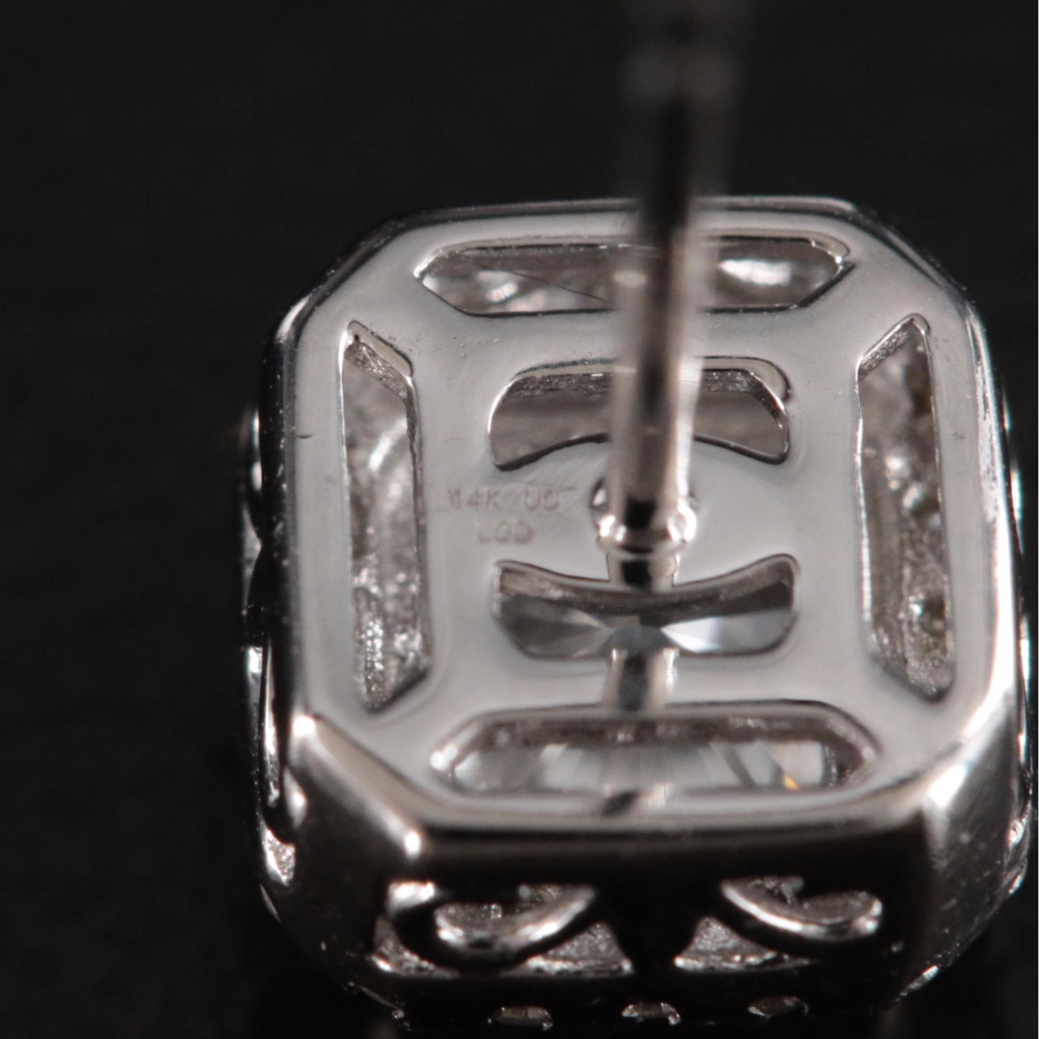 14K 1.20 CTW Lab Grown Diamond Stud Earrings