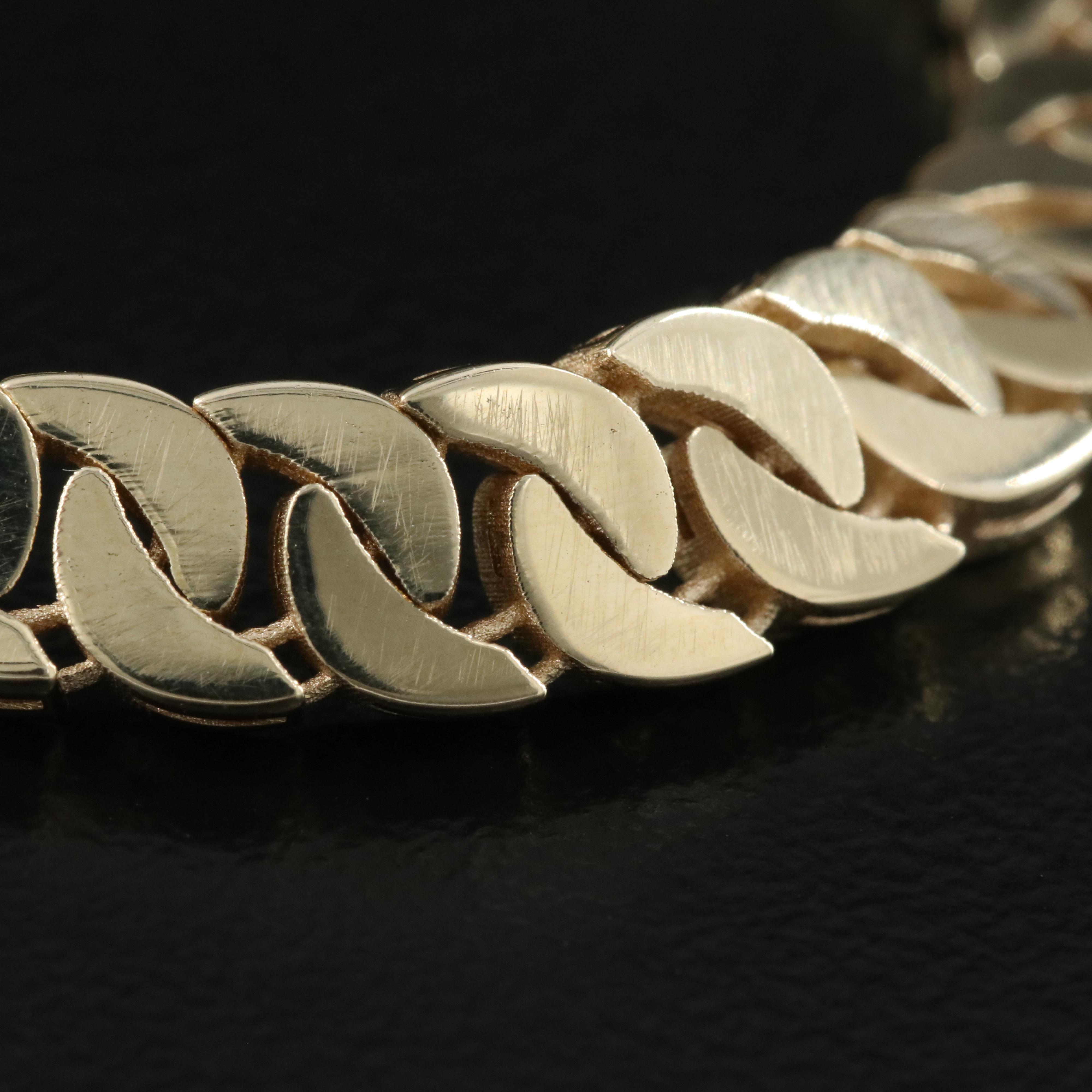 14K Fancy Link Chain