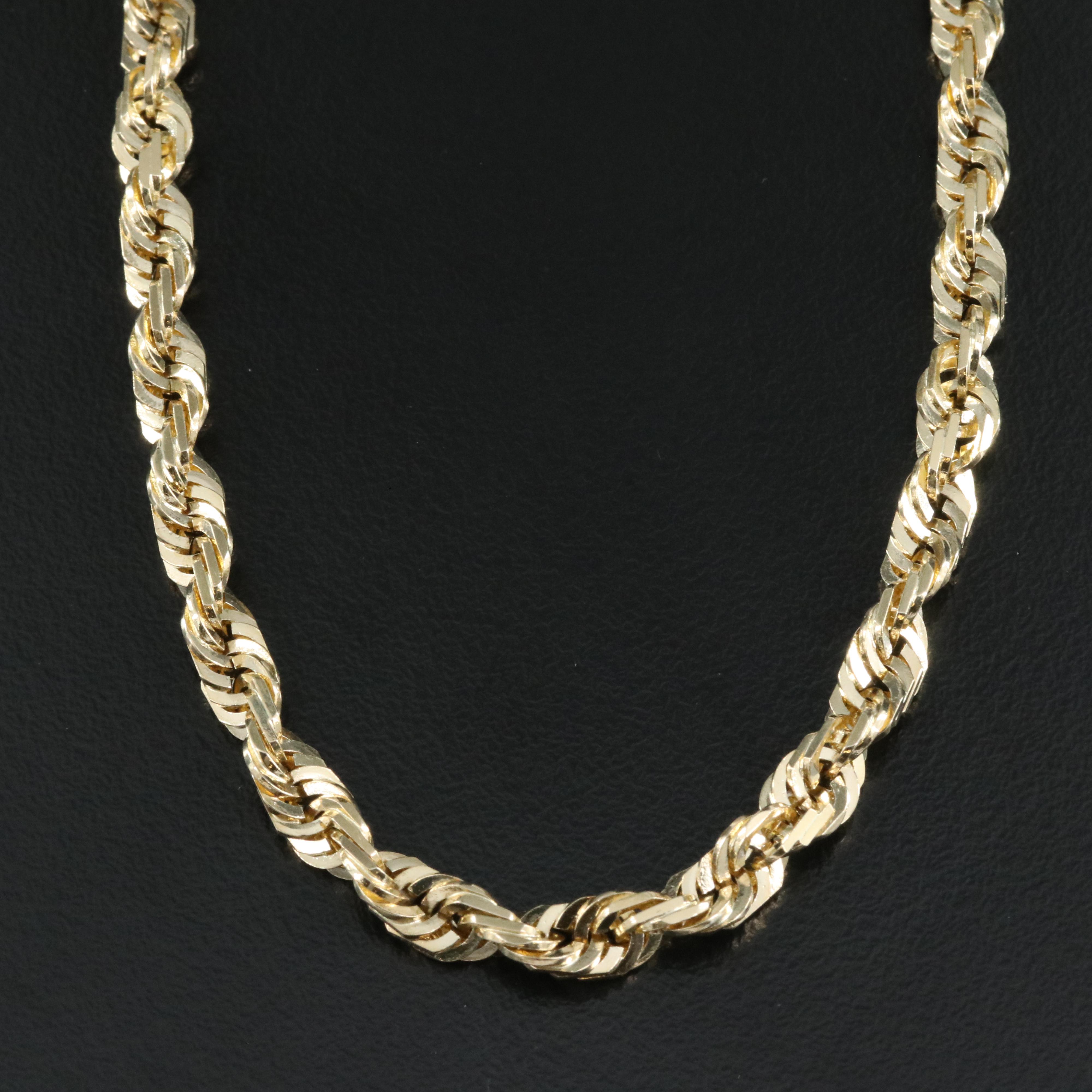 10K Rope Chain