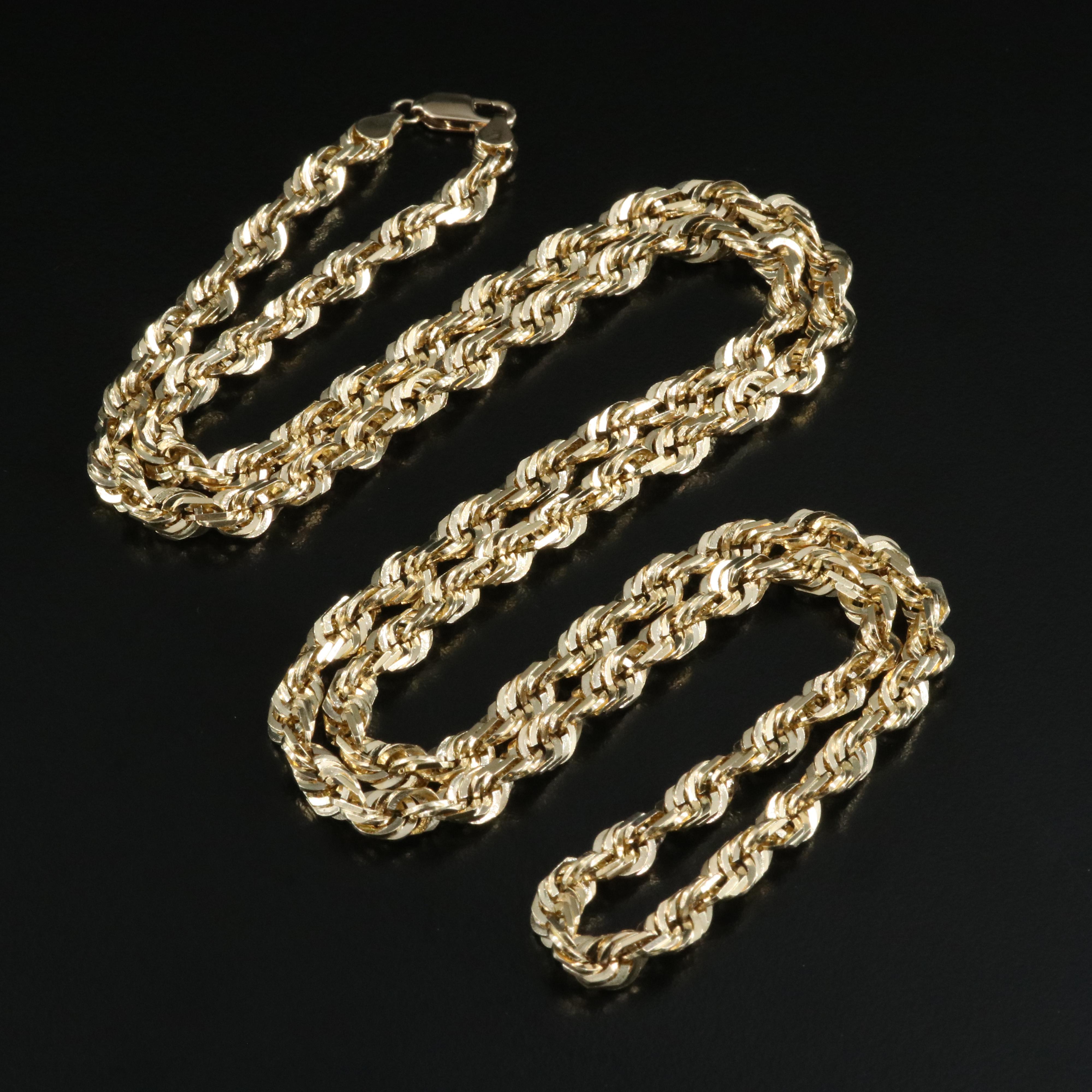 10K Rope Chain
