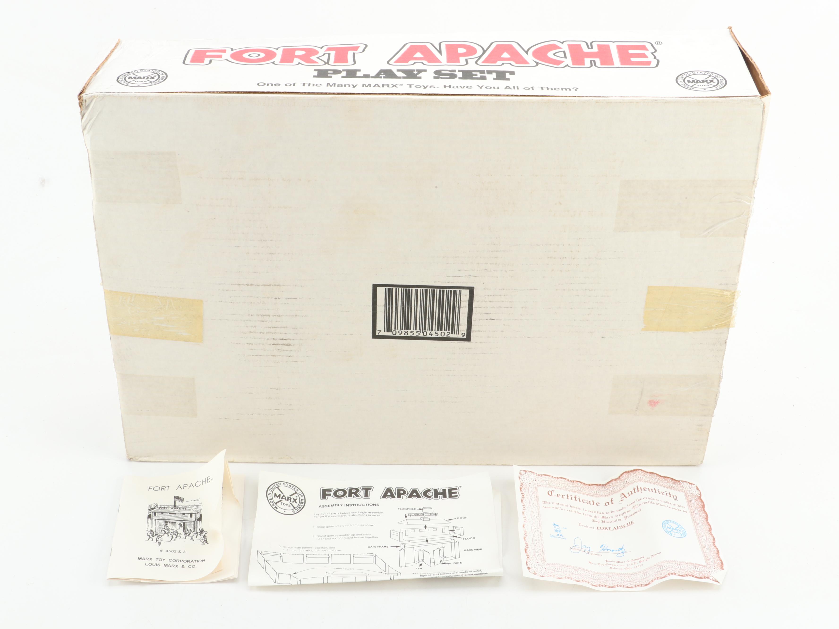 Marx Commemorative "Vintage Collectible" Fort Apache Playset