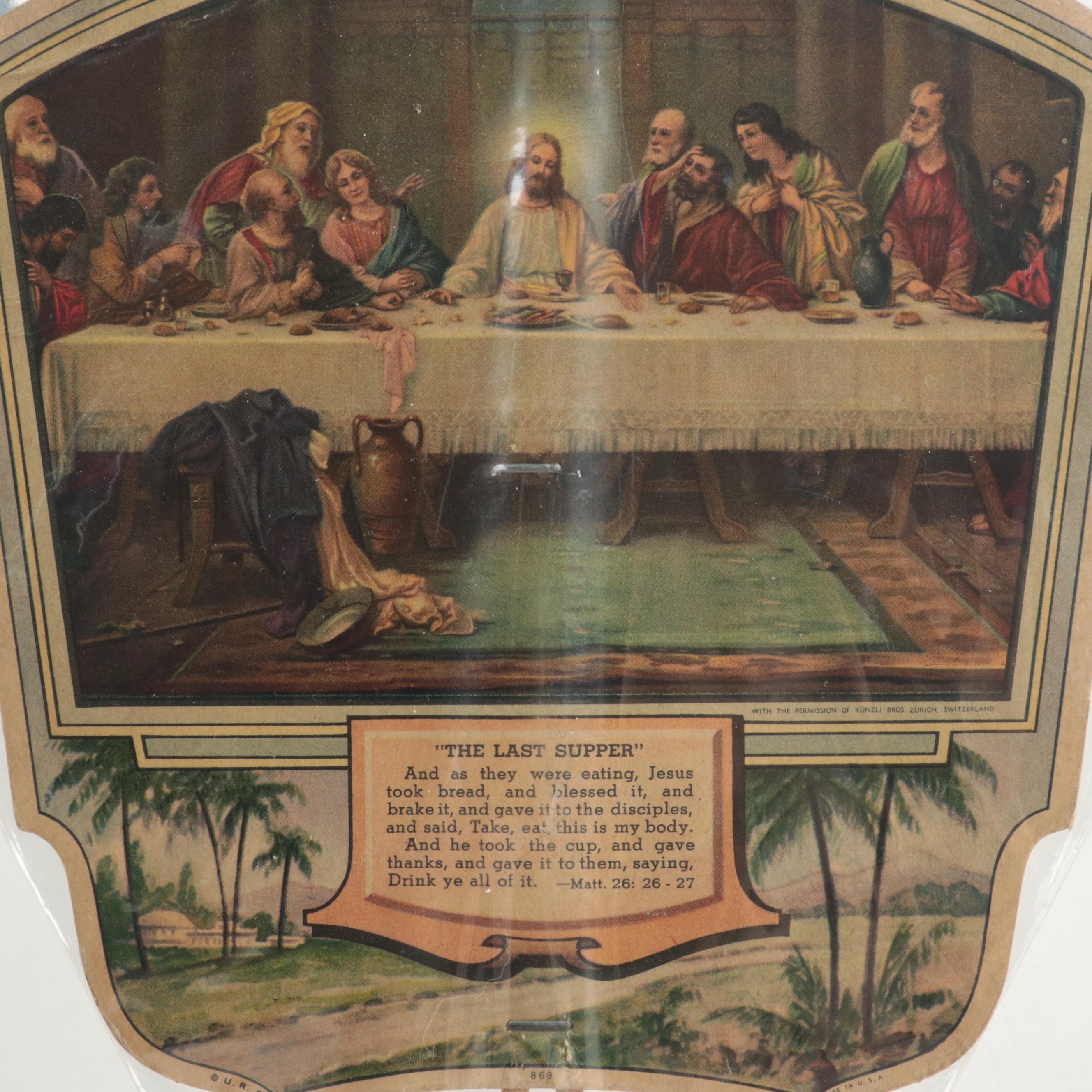 Windel-Howland, F. C. Daehler and Other Funeral Home Hand Fans