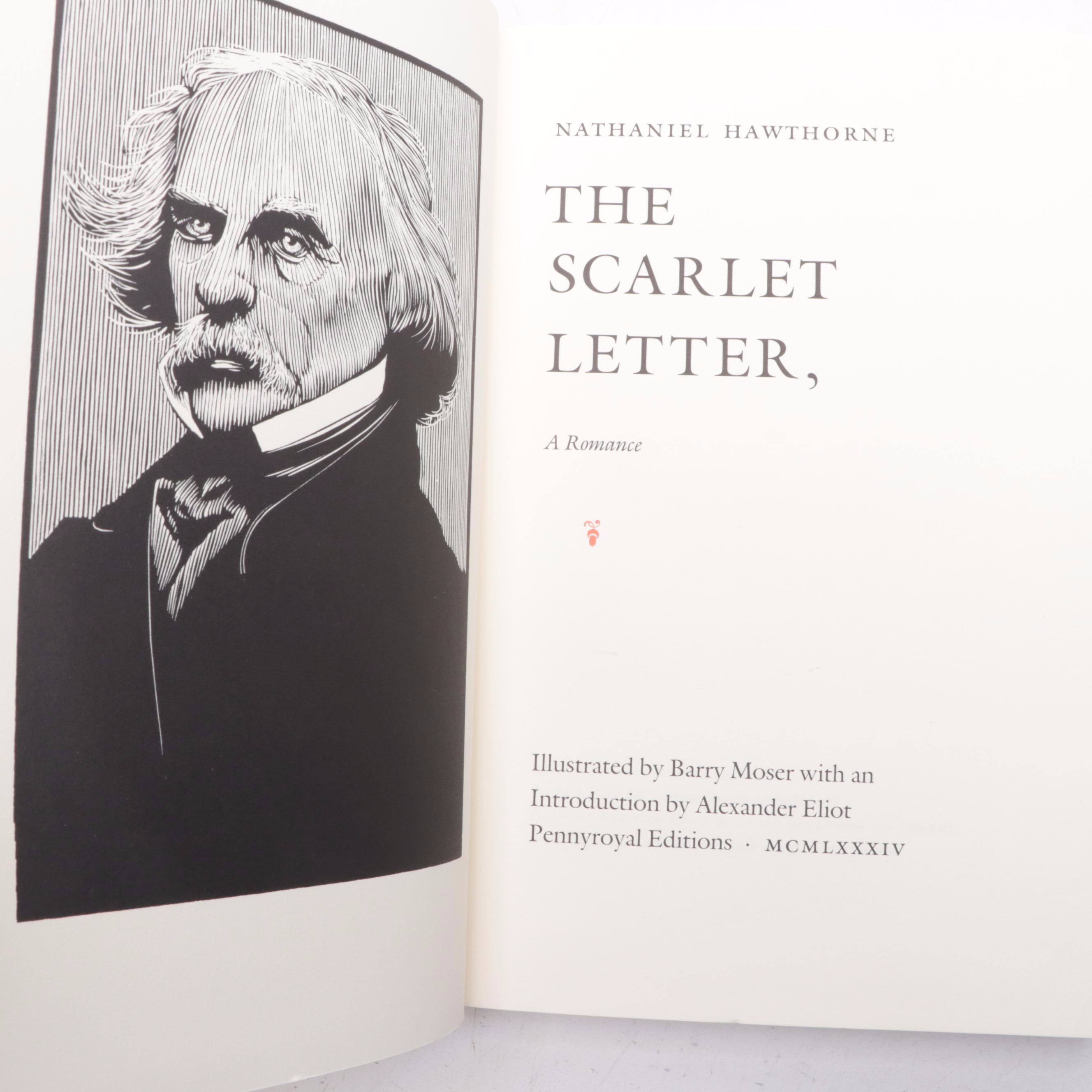 Illustrated "The Scarlet Letter" by Nathaniel Hawthorne and More Classics