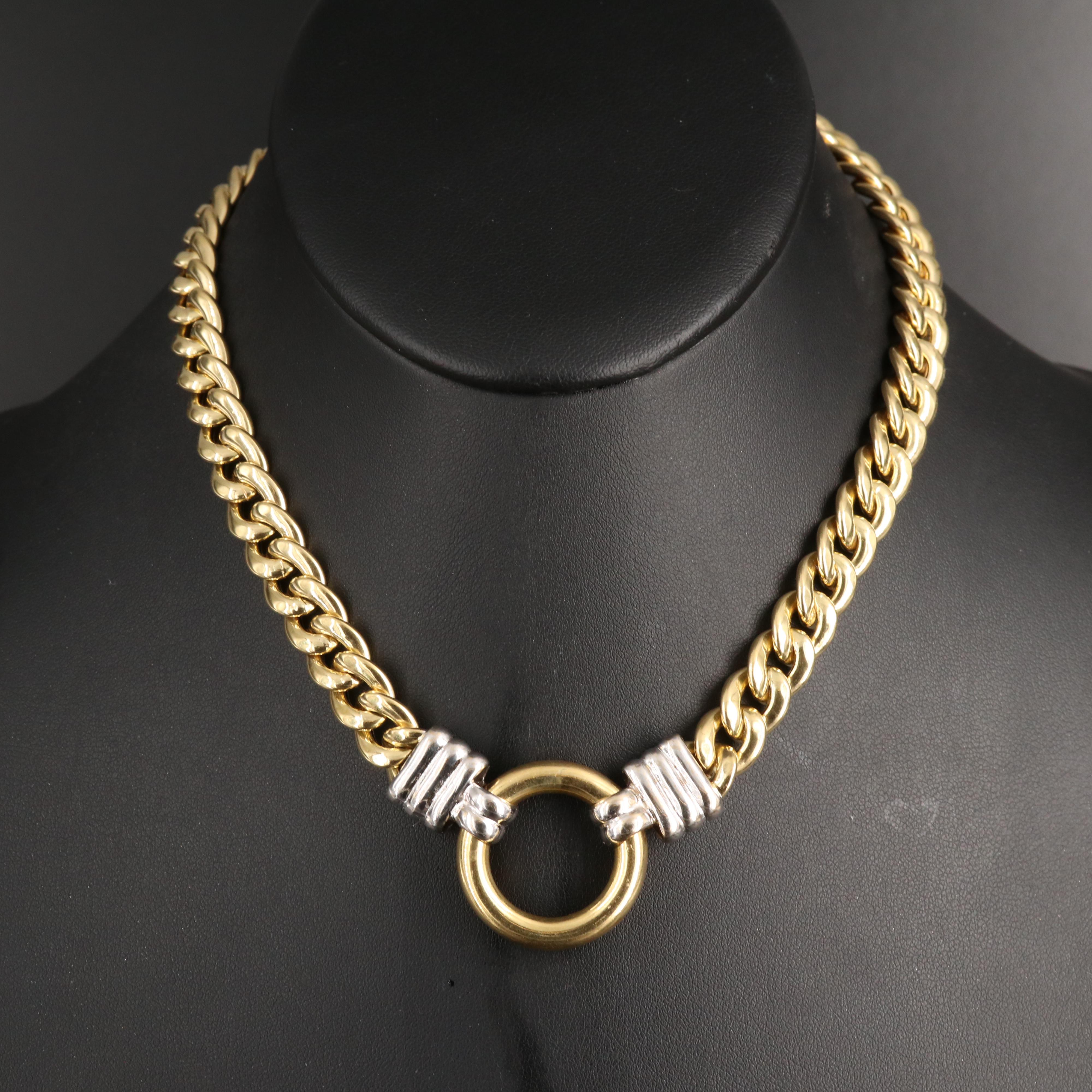 Italian 18K Chain Necklace