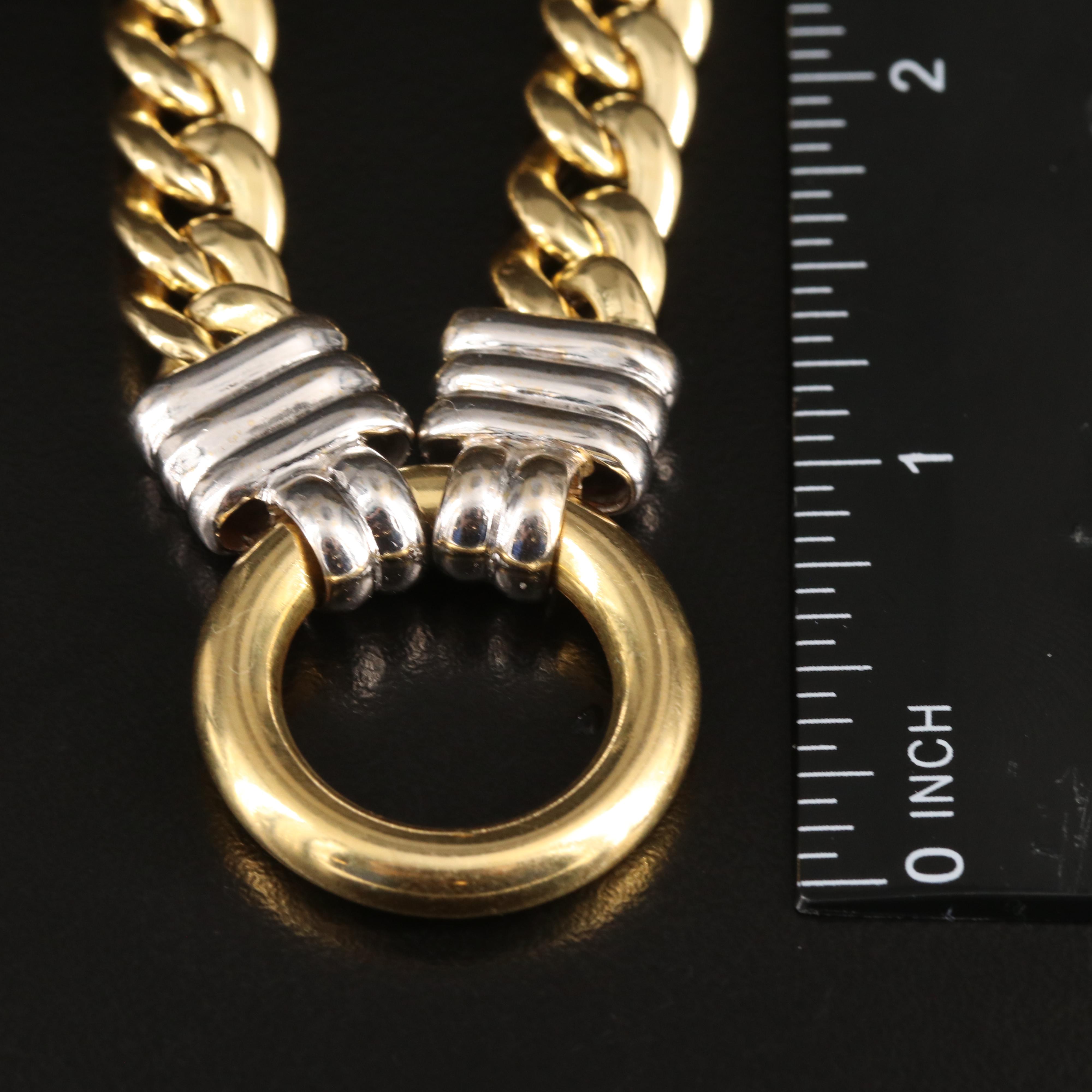 Italian 18K Chain Necklace