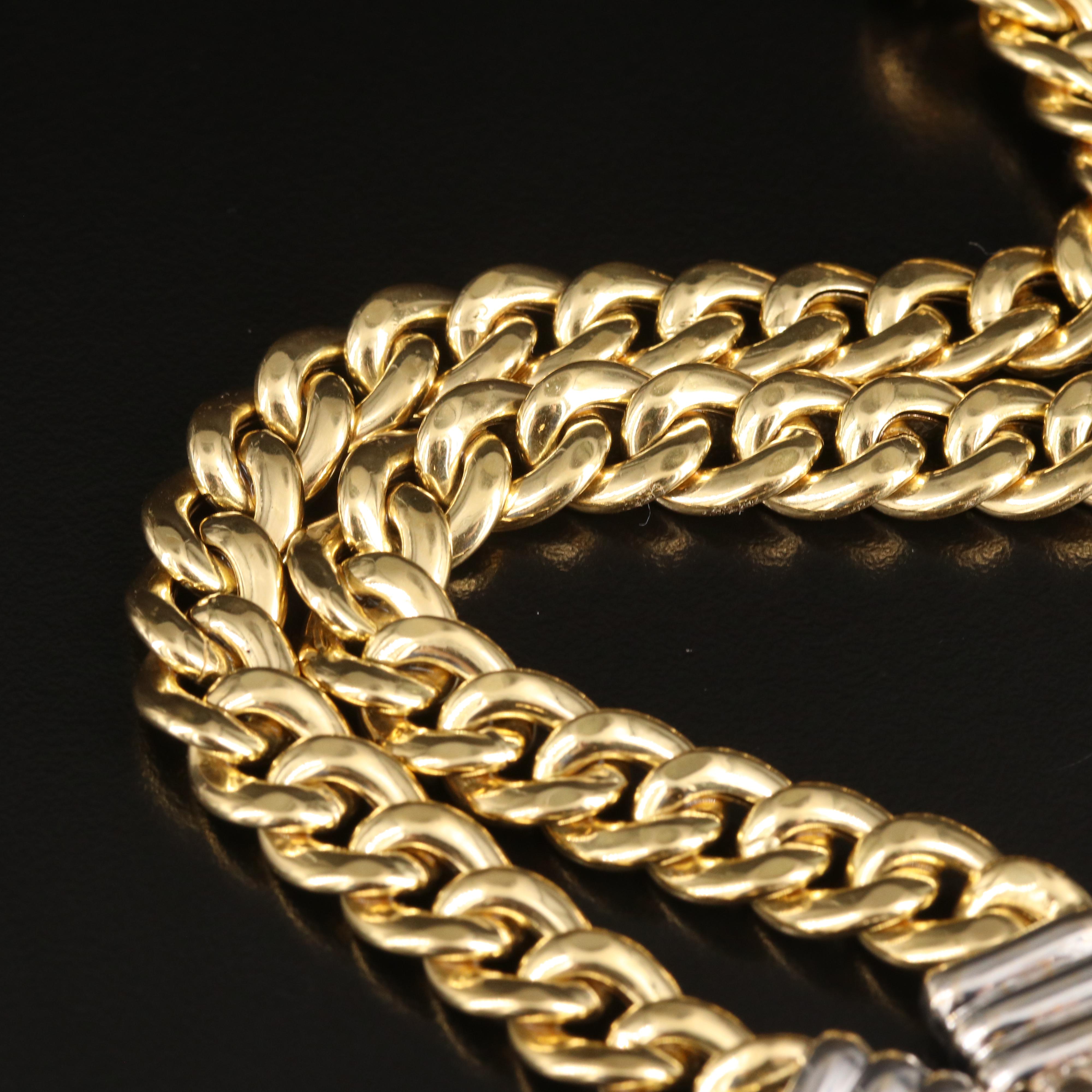 Italian 18K Chain Necklace