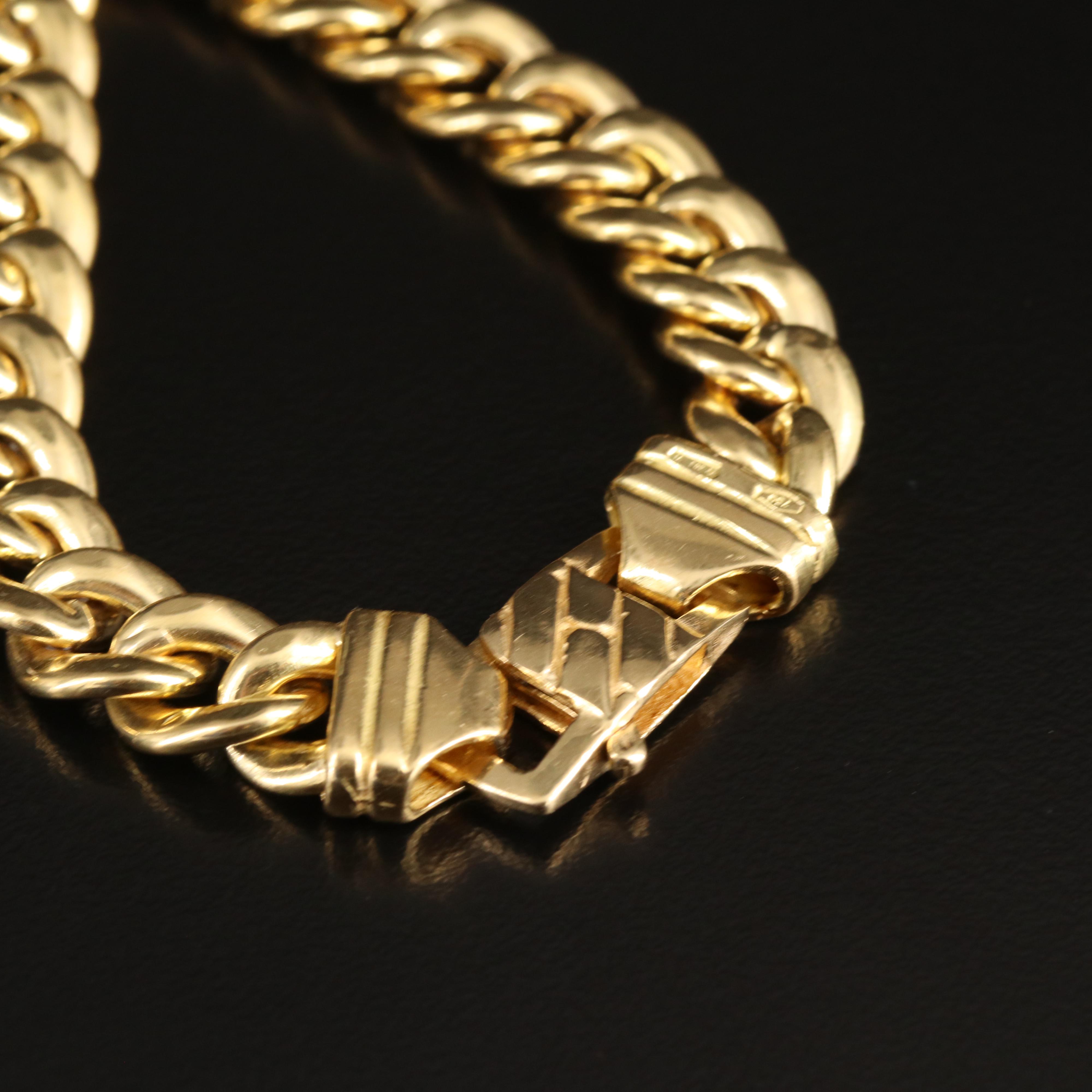 Italian 18K Chain Necklace
