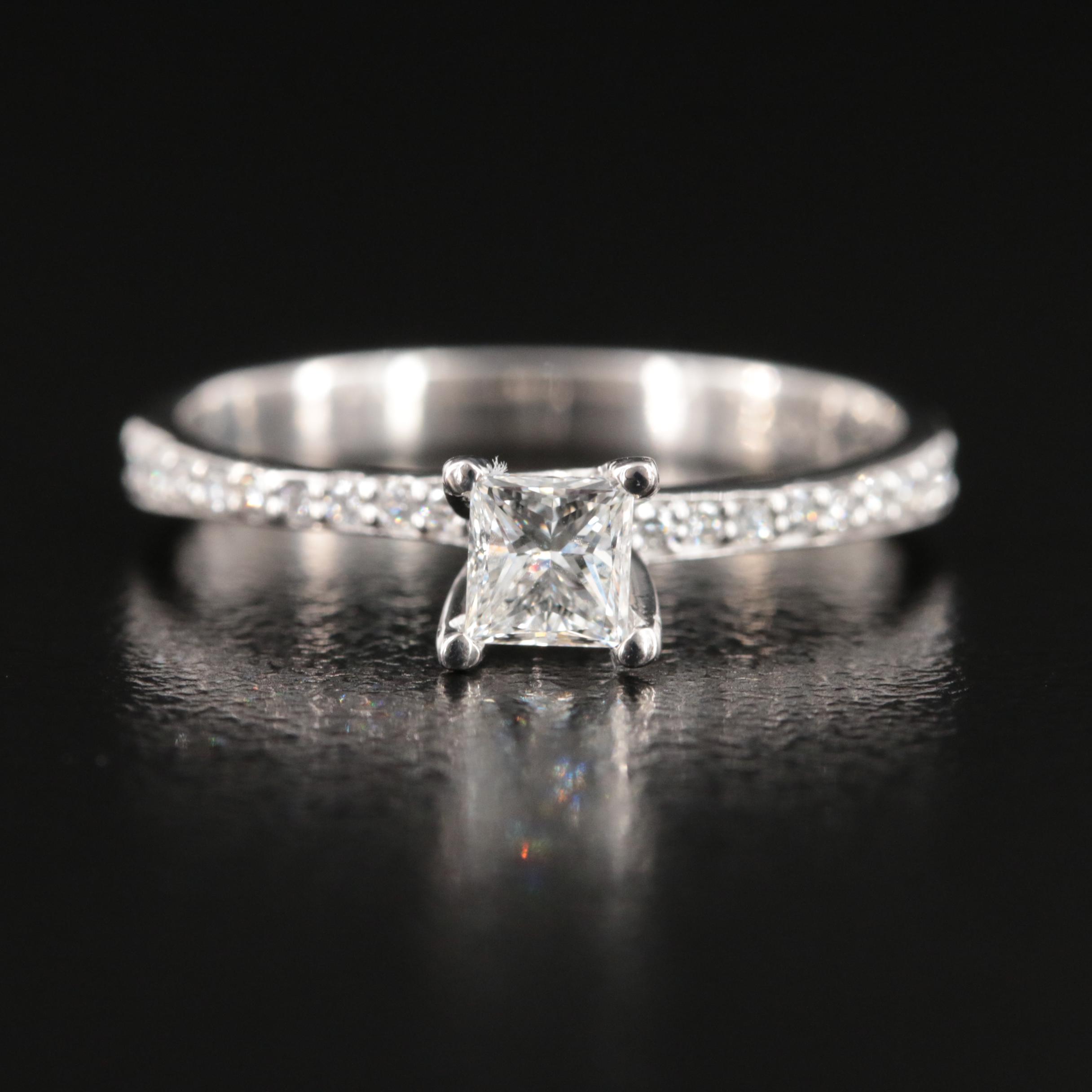 18K 0.63 CTW Diamond Ring